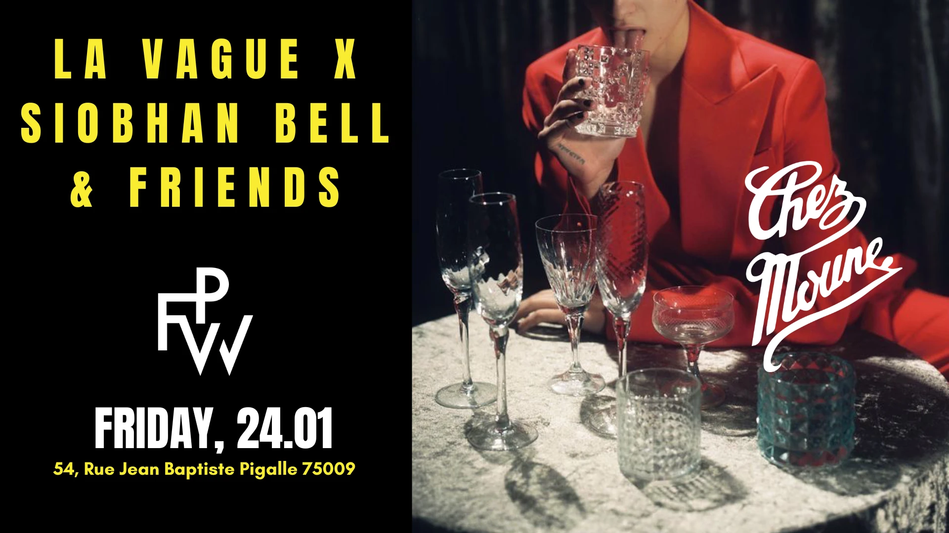 "La Vague X Siobhan Bell" - Pfw @Chezmoune - Friday 24.01 Cover