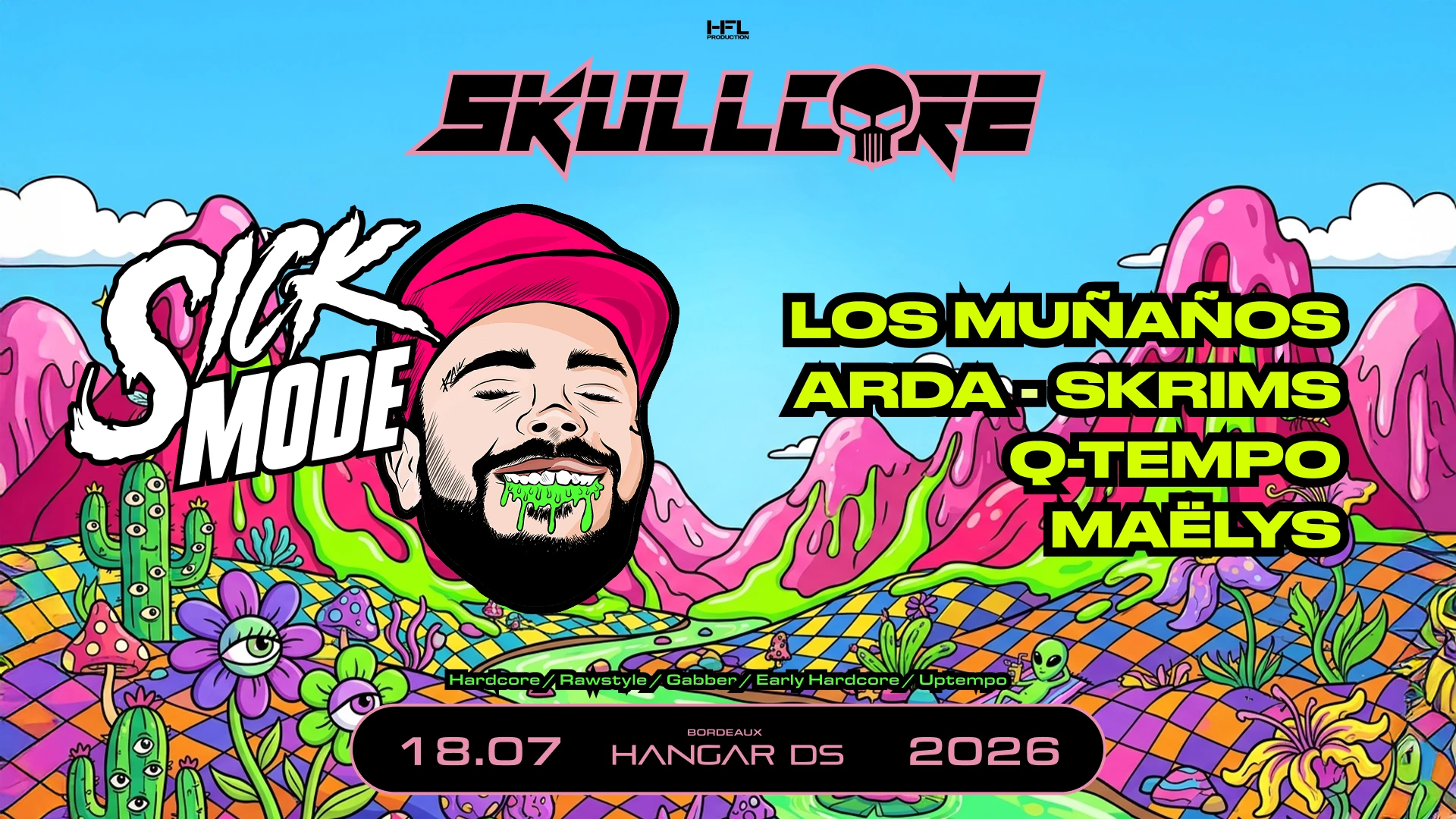 Skullcore // Sickmode - Los Muñaños - Arda - Skrims - Qtempo Cover