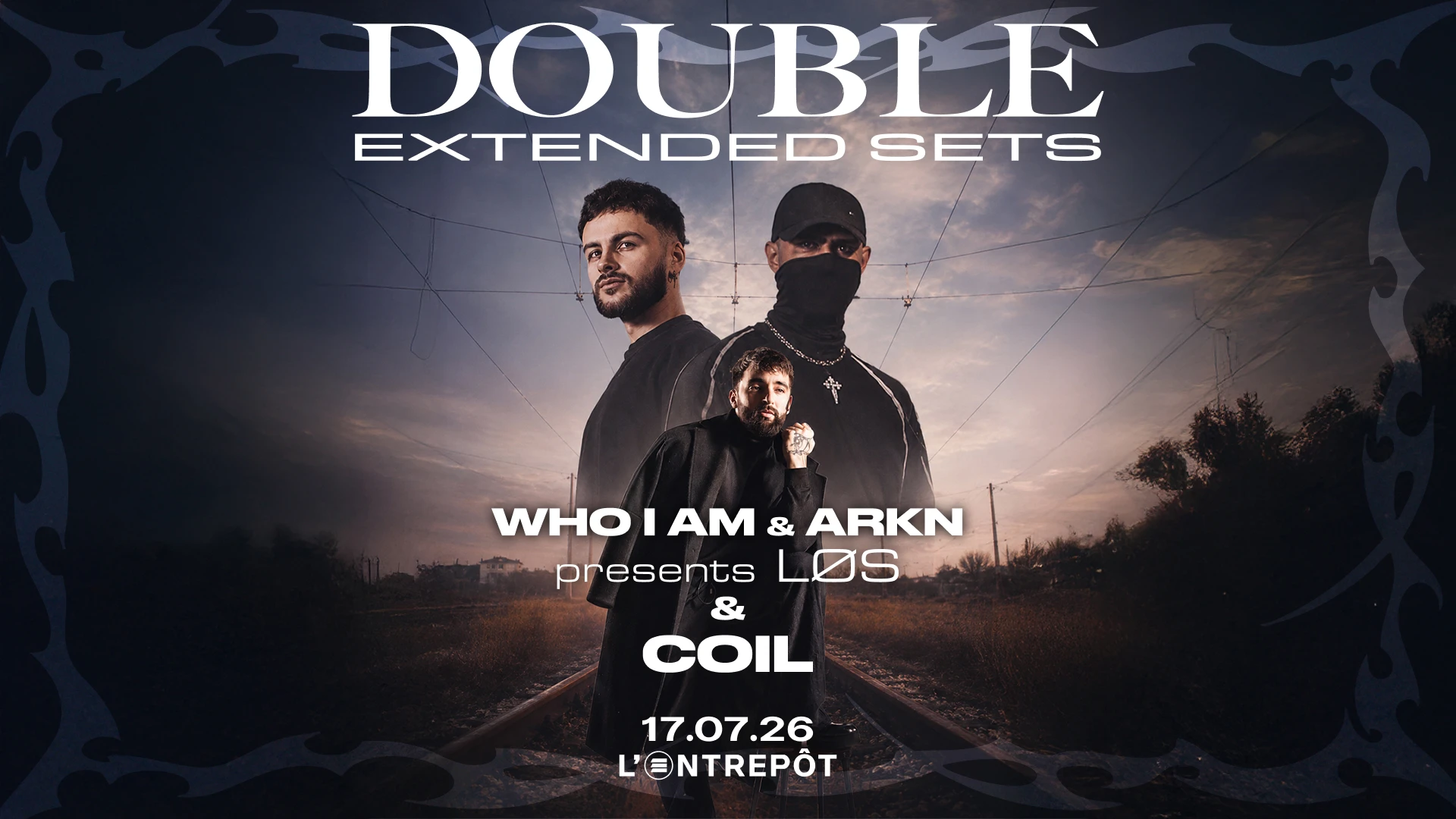 Double Extended Sets // Coil & Løs Cover