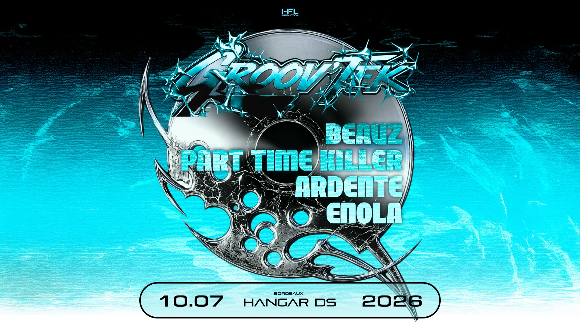 Groov'tek // Beauz - Part Time Killer - Ardente - Enola Cover