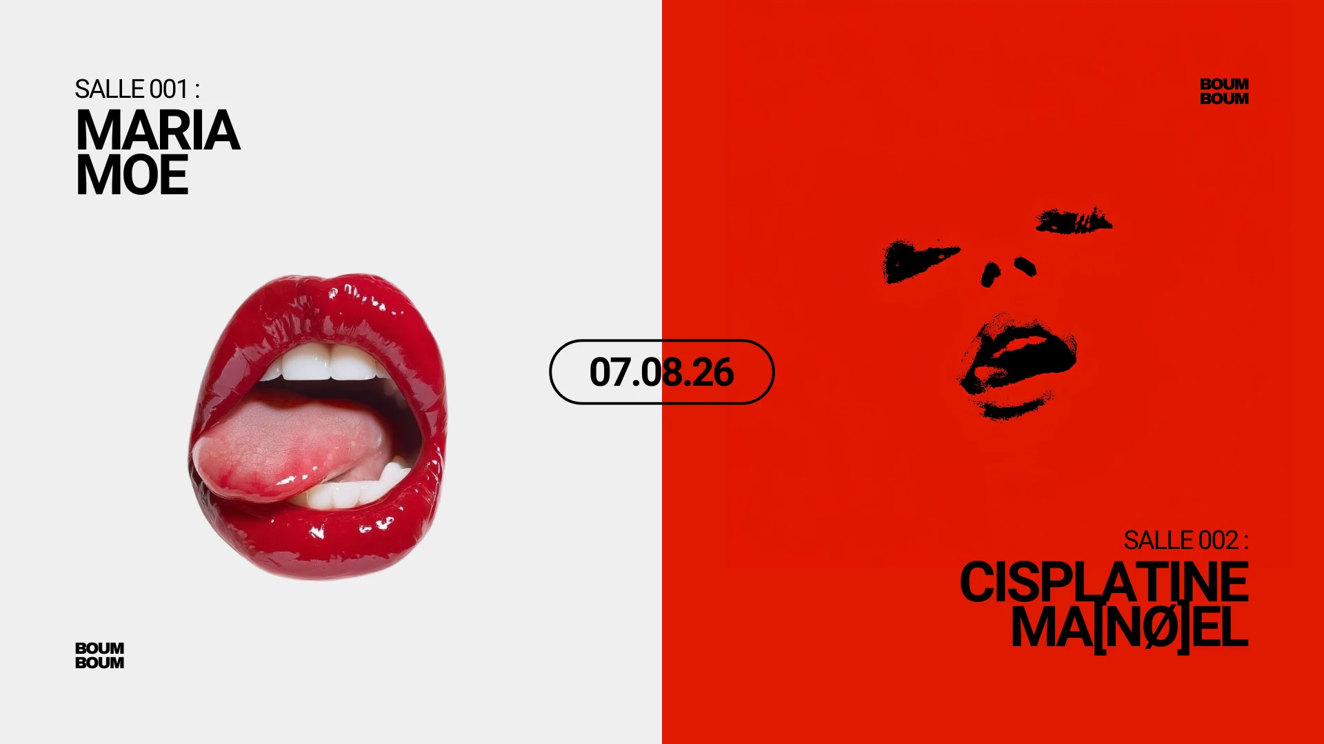 Boum Boum : 2 Salles, 2 Ambiances Cover