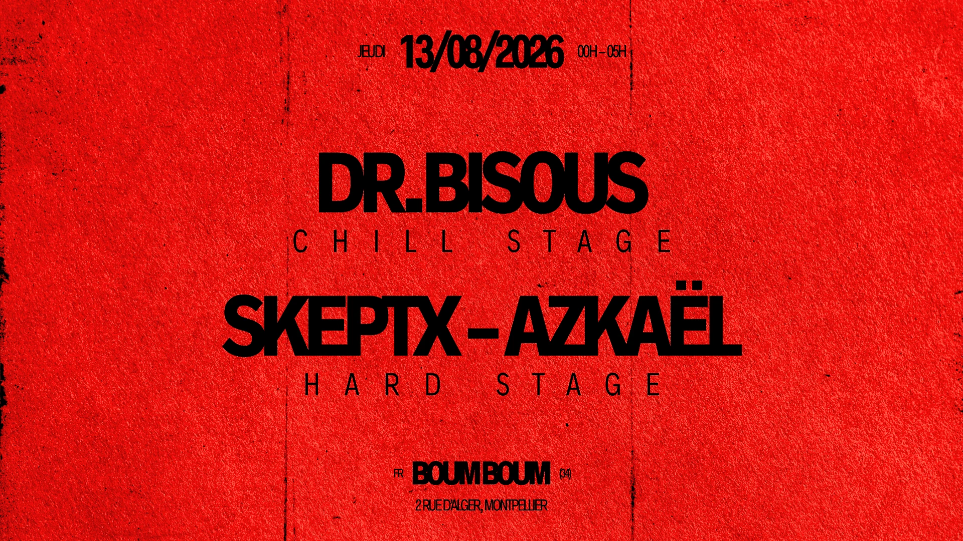 Boum Boum : Chill Stage Vs Hard Stage Cover