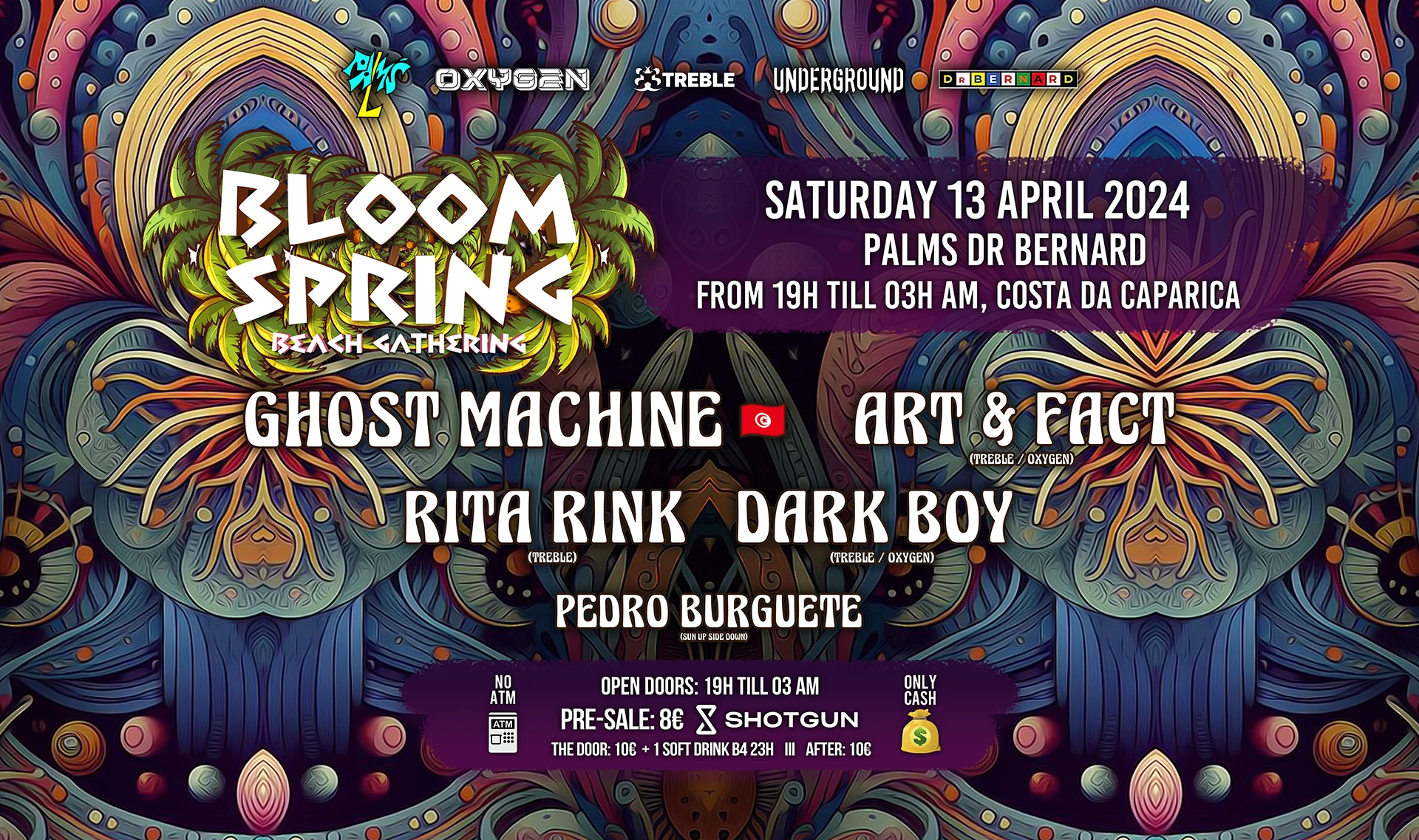 Oxygen  & Underground Presents: Bloom Spring Beach Club Cover