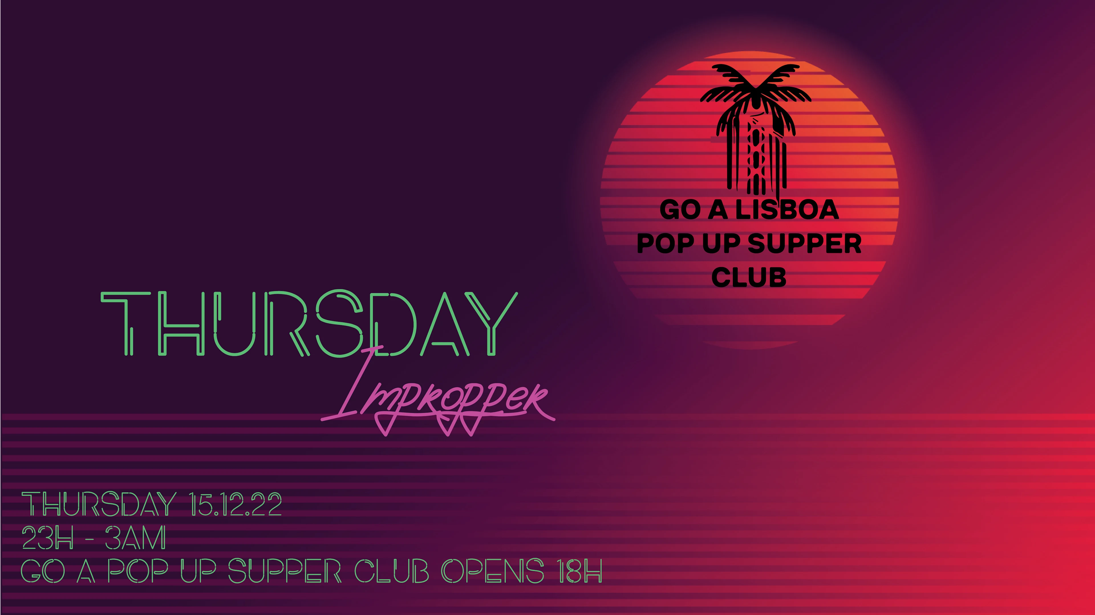 Go A Lisboa Supper Thursday  Cover