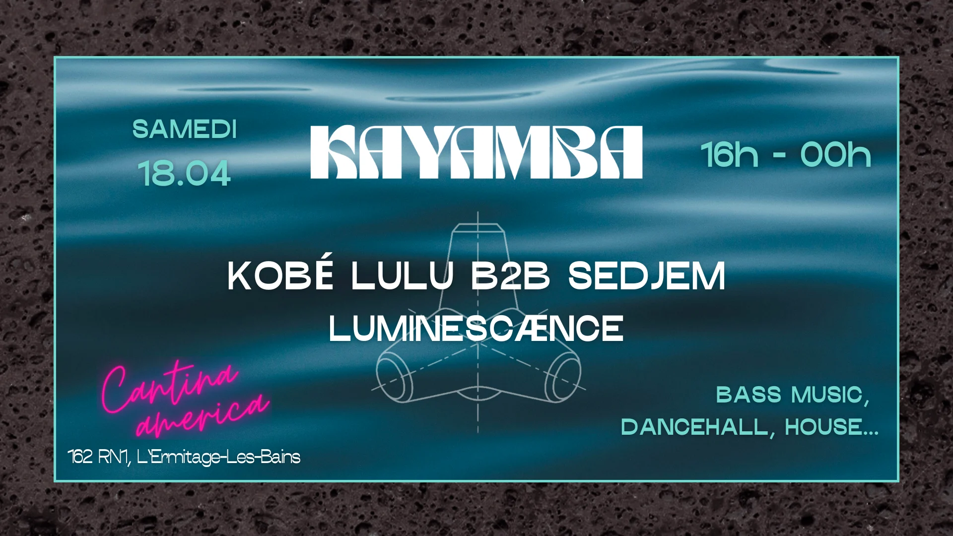 Kayamba : Kobé Lulu B2b Sedjem • Luminescænce Cover