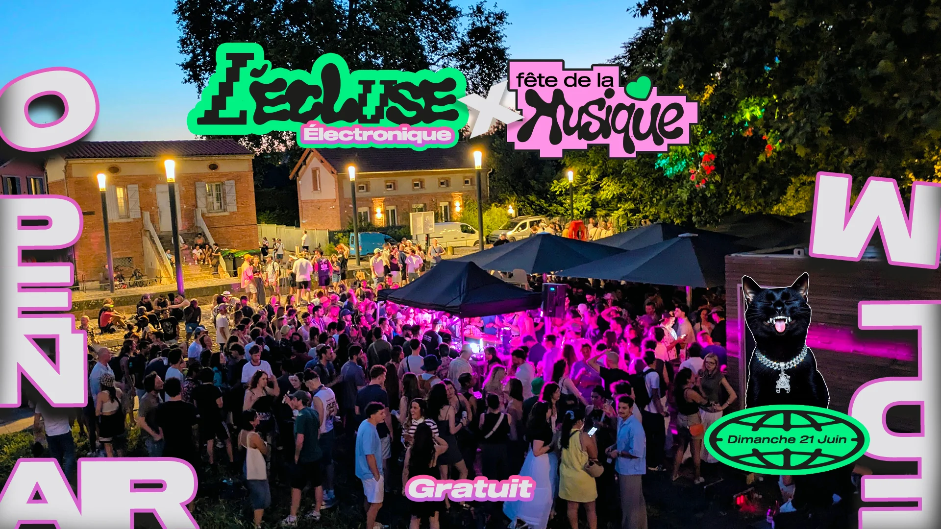Écluse Électronique Xxl - Fête De La Musique Cover