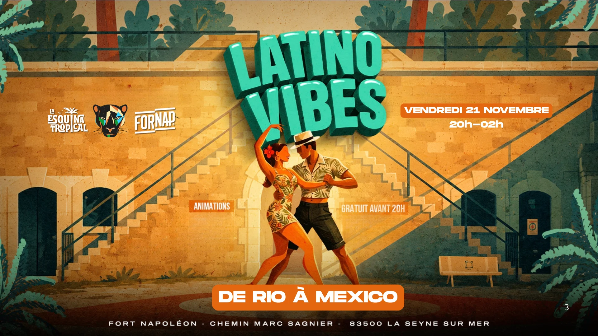 De Rio A Mexico | La Esquina Tropical X Fort Napoleon Cover