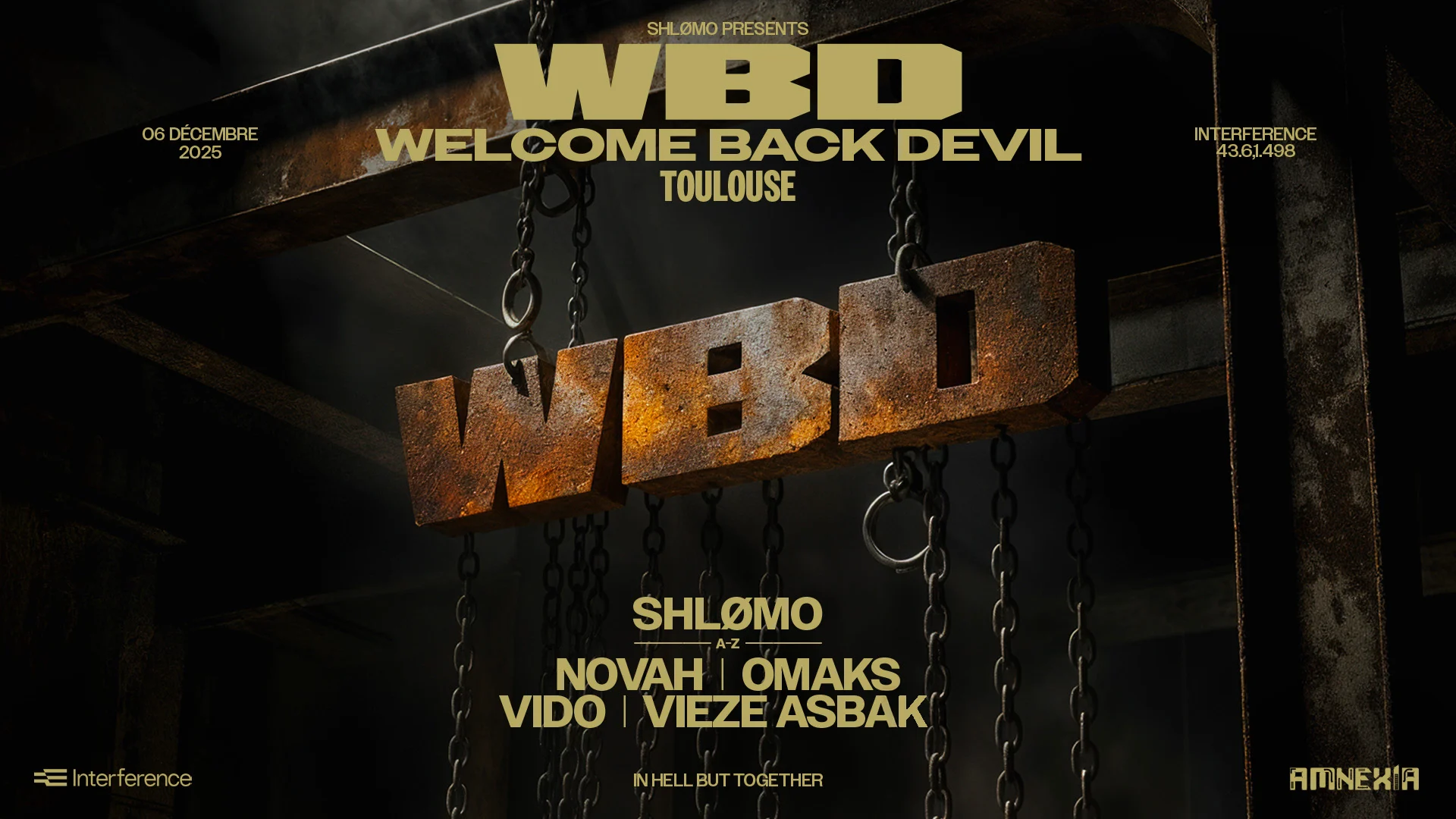Welcome Back Devil • Interference Cover
