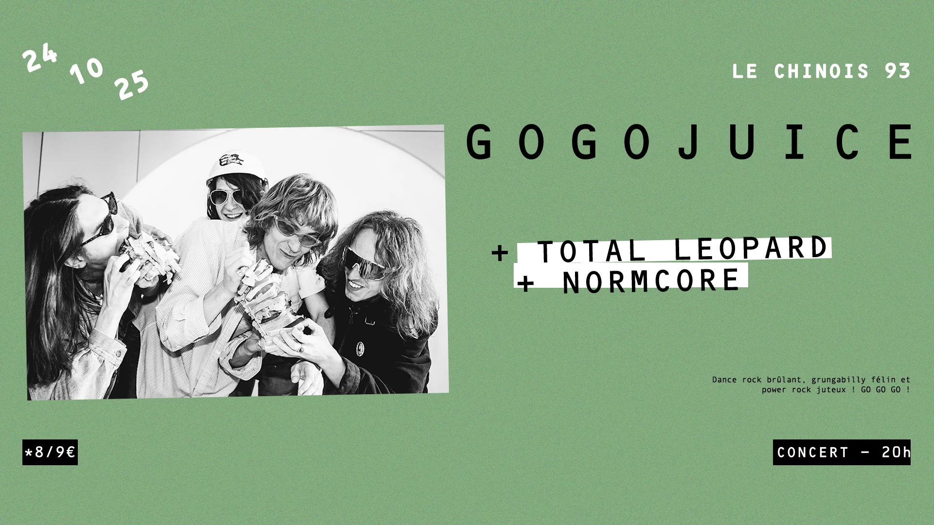 Gogojuice + Total Leopard + Normcore Cover