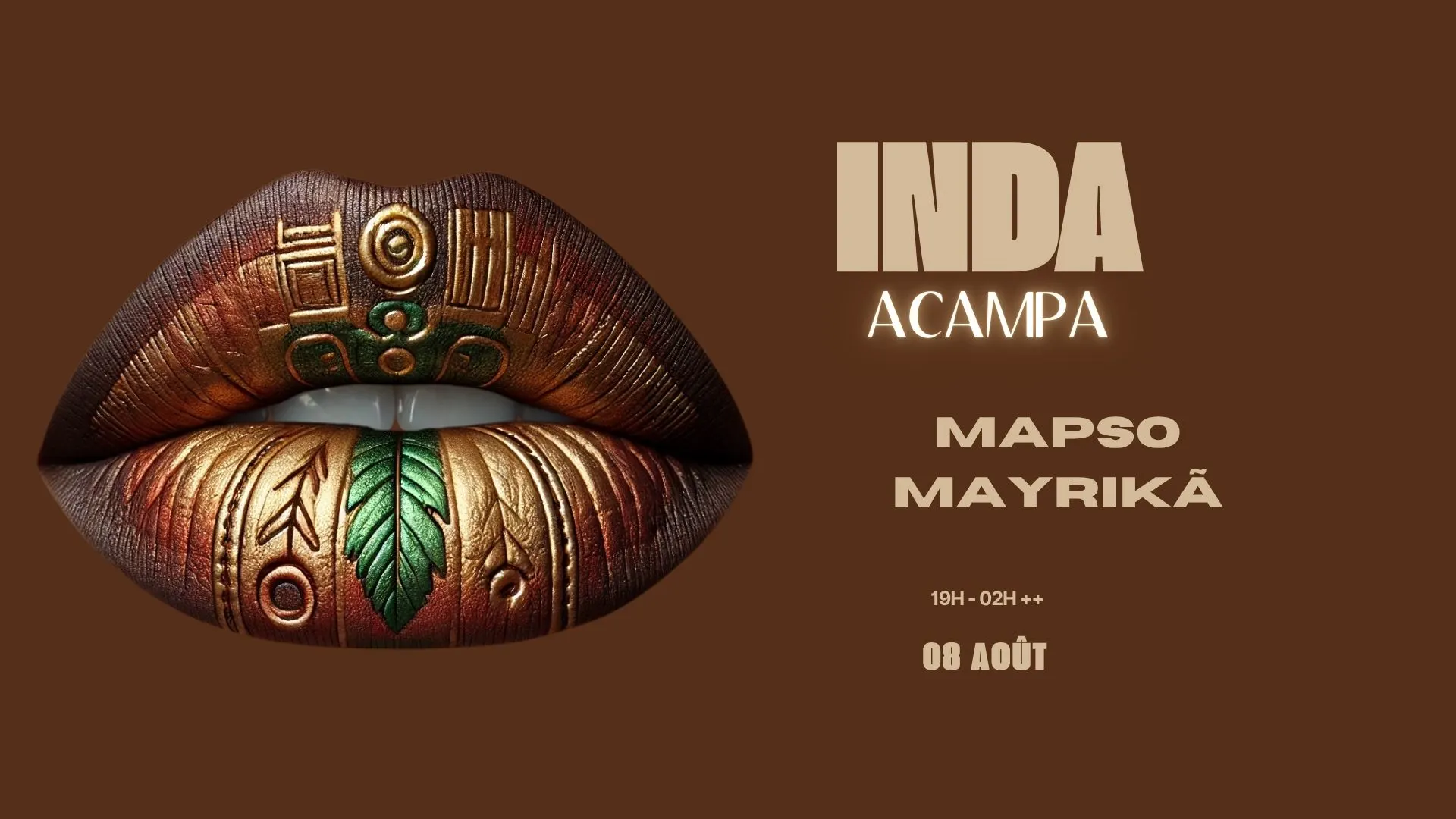 Ind'acampa Night Cover