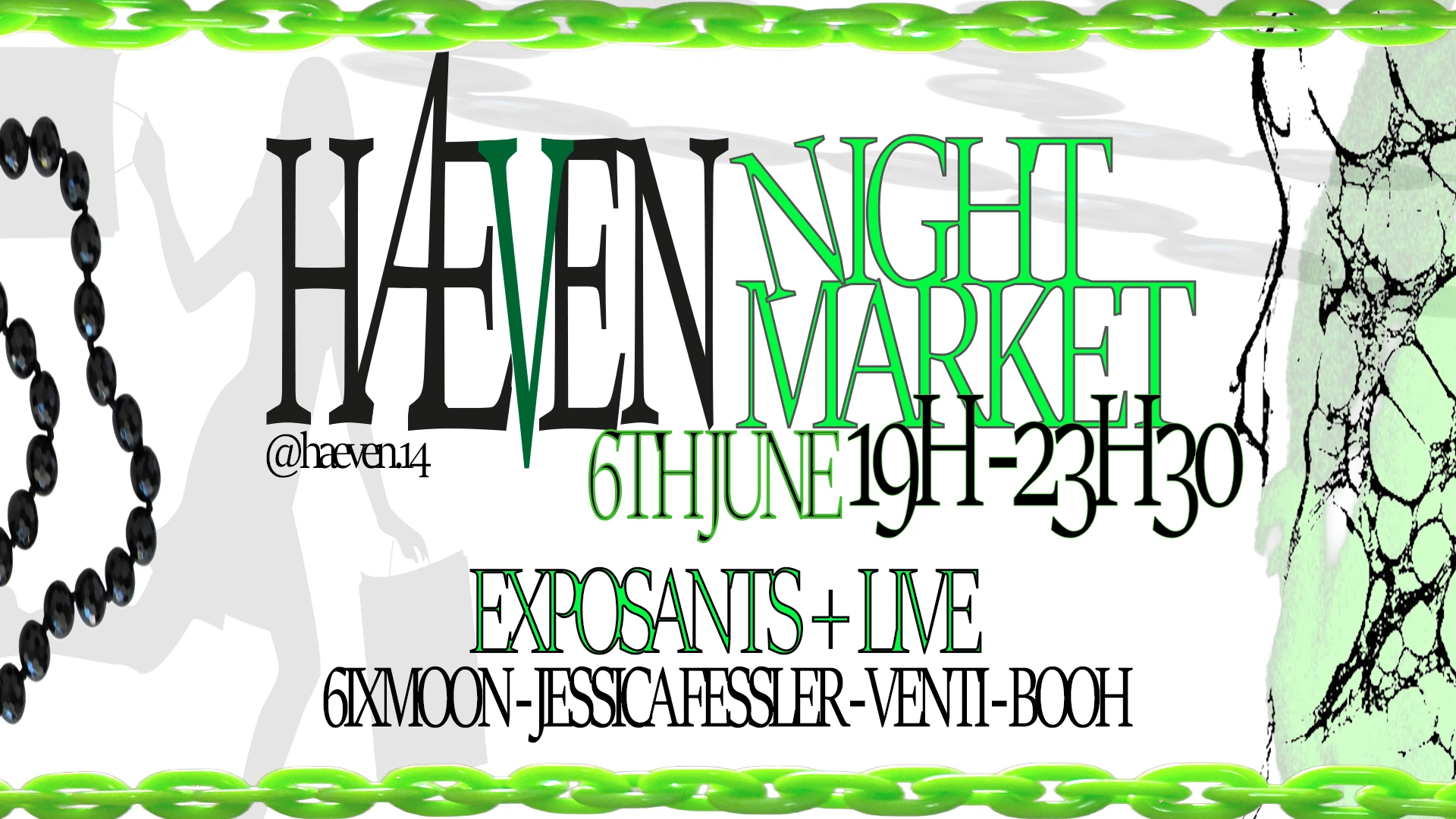 Night Market : Designers + Dj Sets + Live Cover