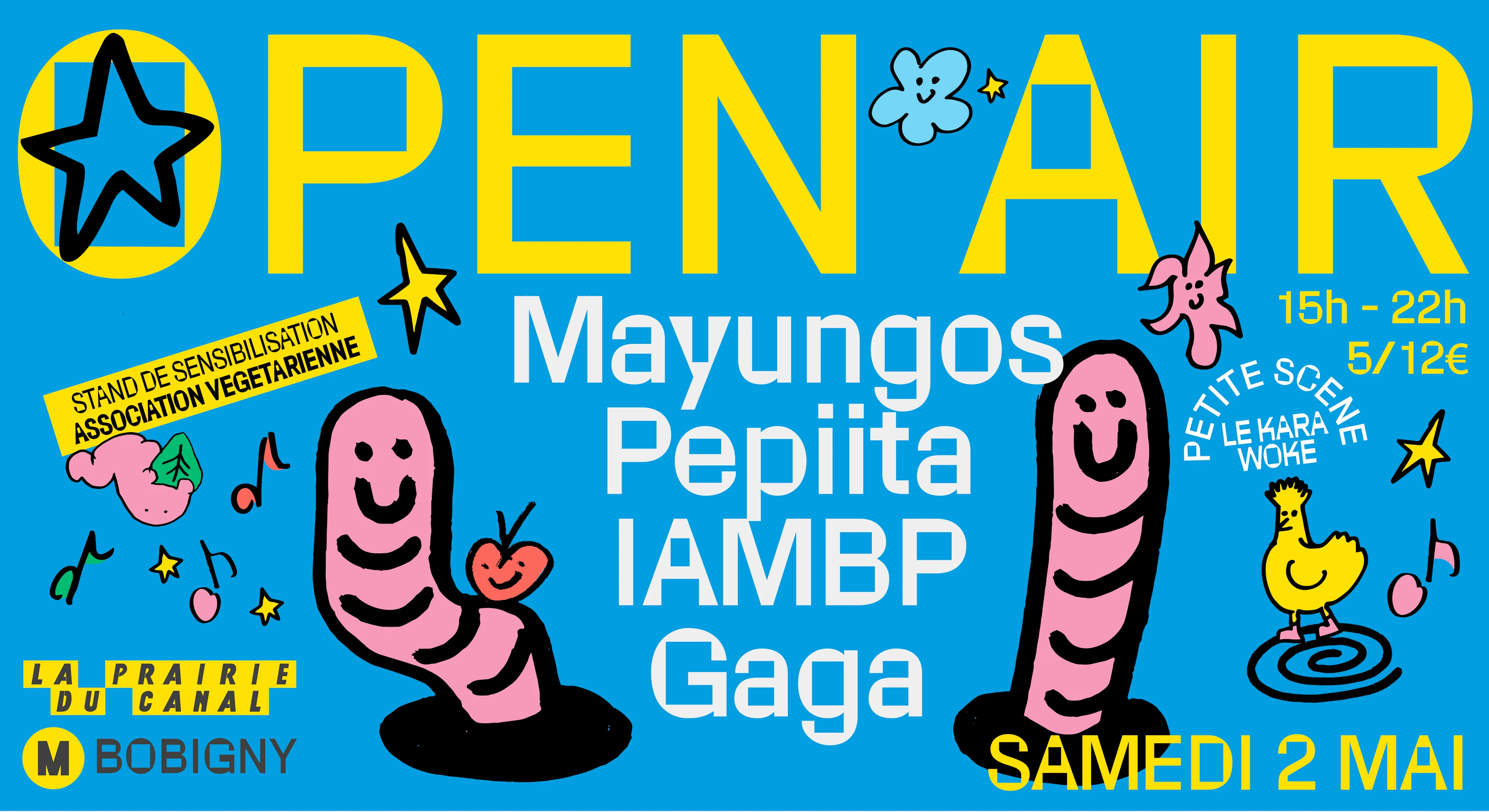 Open Air : Iambp, Pepiita, Gaga, Mayungos Cover