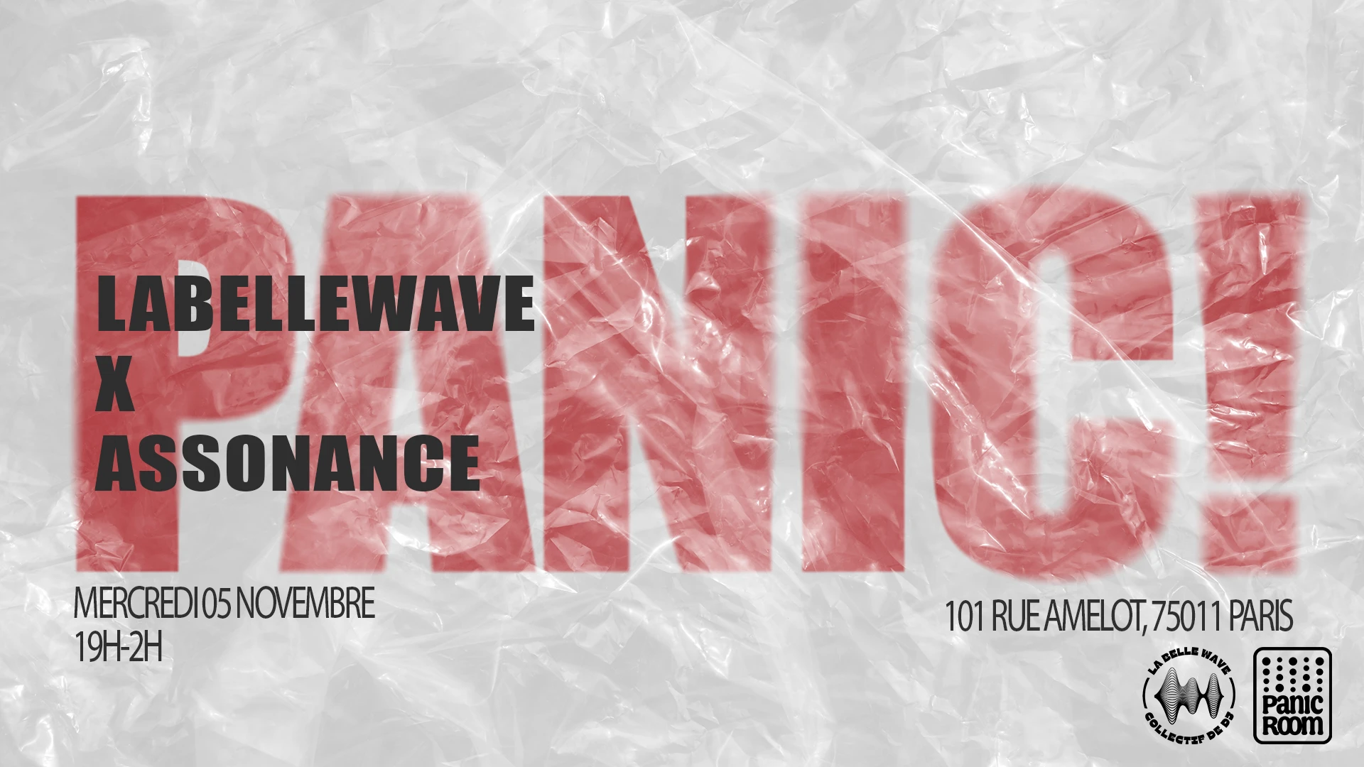 La Belle Wave : Panic ! Cover