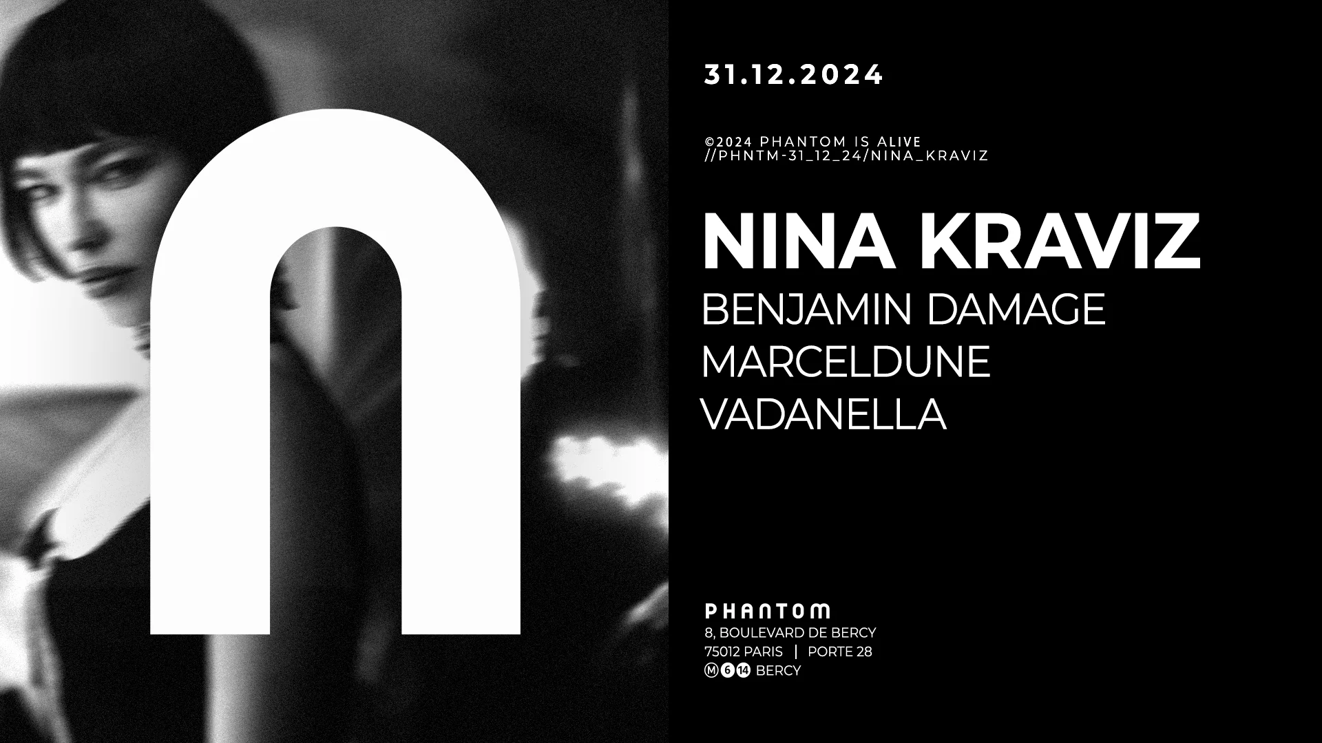 Phantom : Nina Kraviz Cover