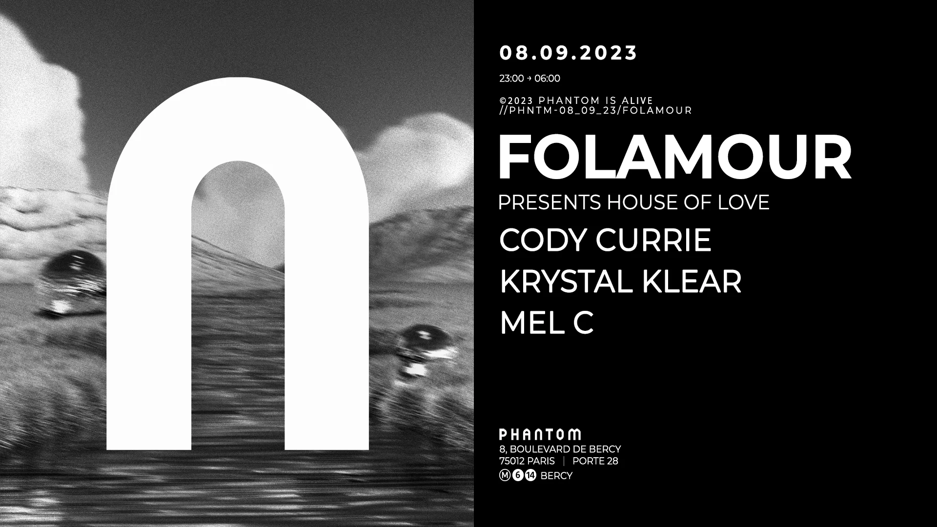 Phantom : Folamour Presents House Of Love Cover