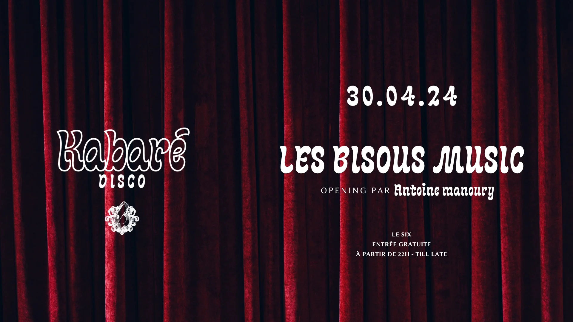 Kabaré - Les Bisous Music Cover