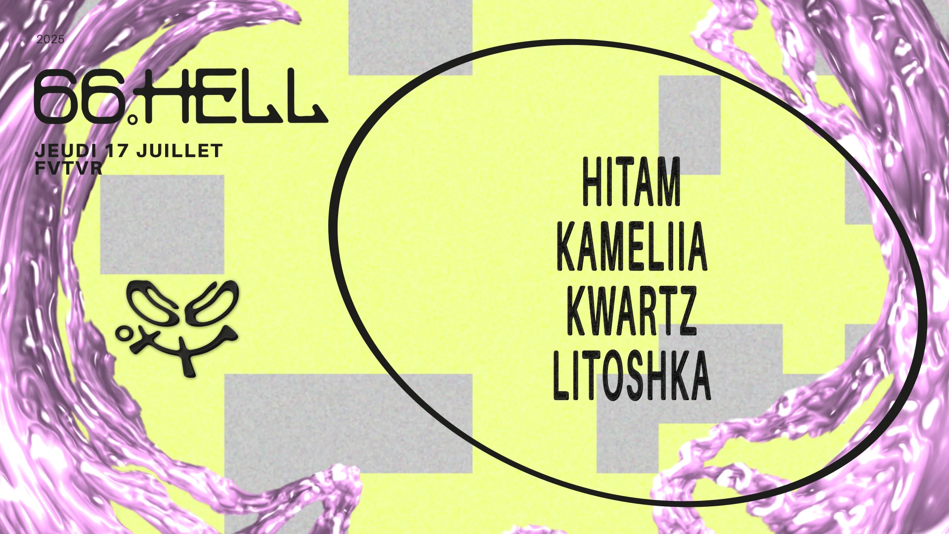 66.Hell : Hitam, Kameliia, Kwartz & Litoshka Cover