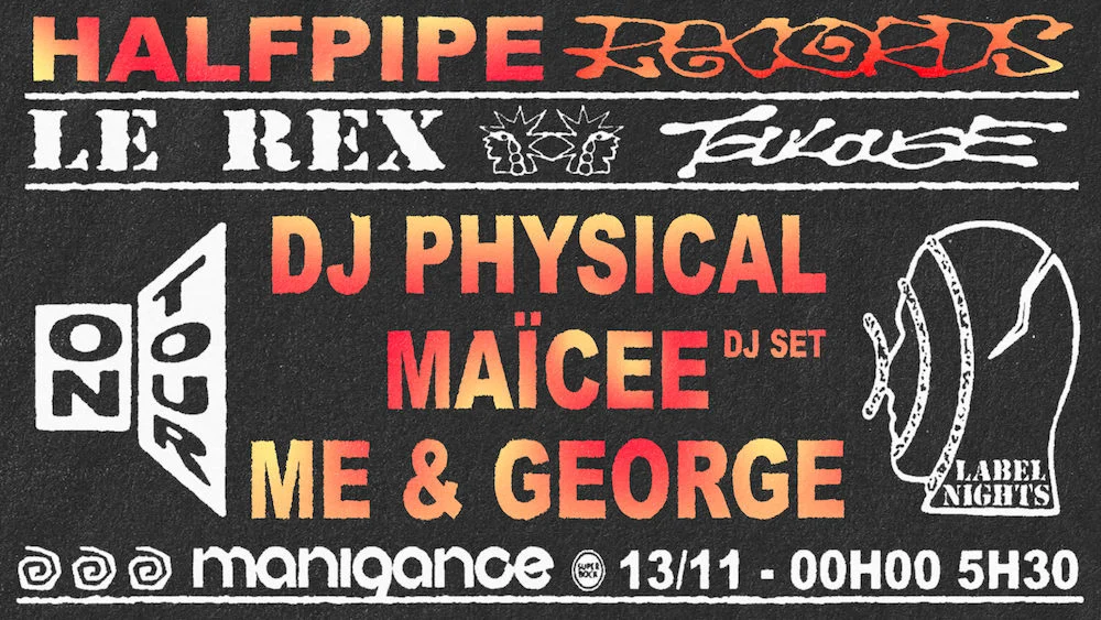 Halfpipe Records: Dj Physical, Maïcee (Dj Set), Me & George Cover