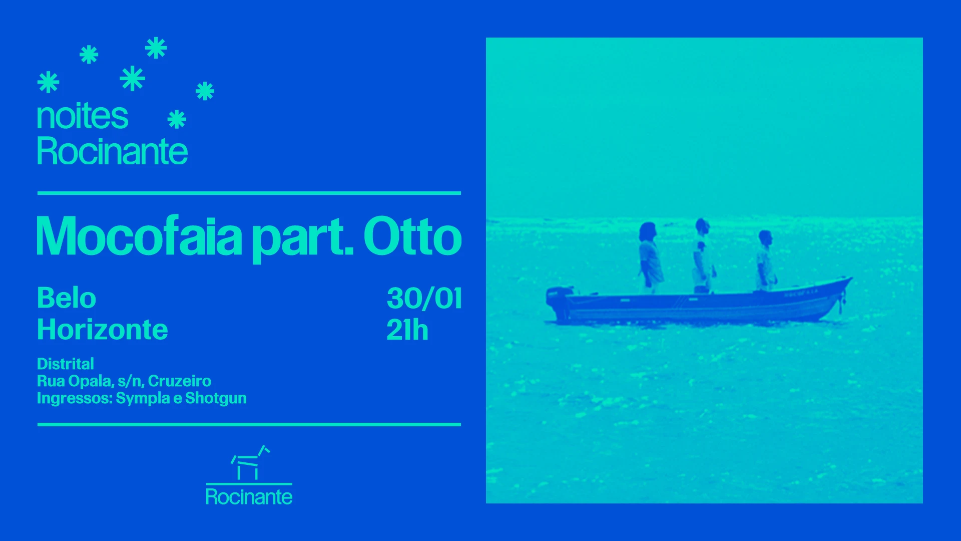 Noites Rocinante Apresenta - Mocofaia Em Bh (Part. Otto) Cover