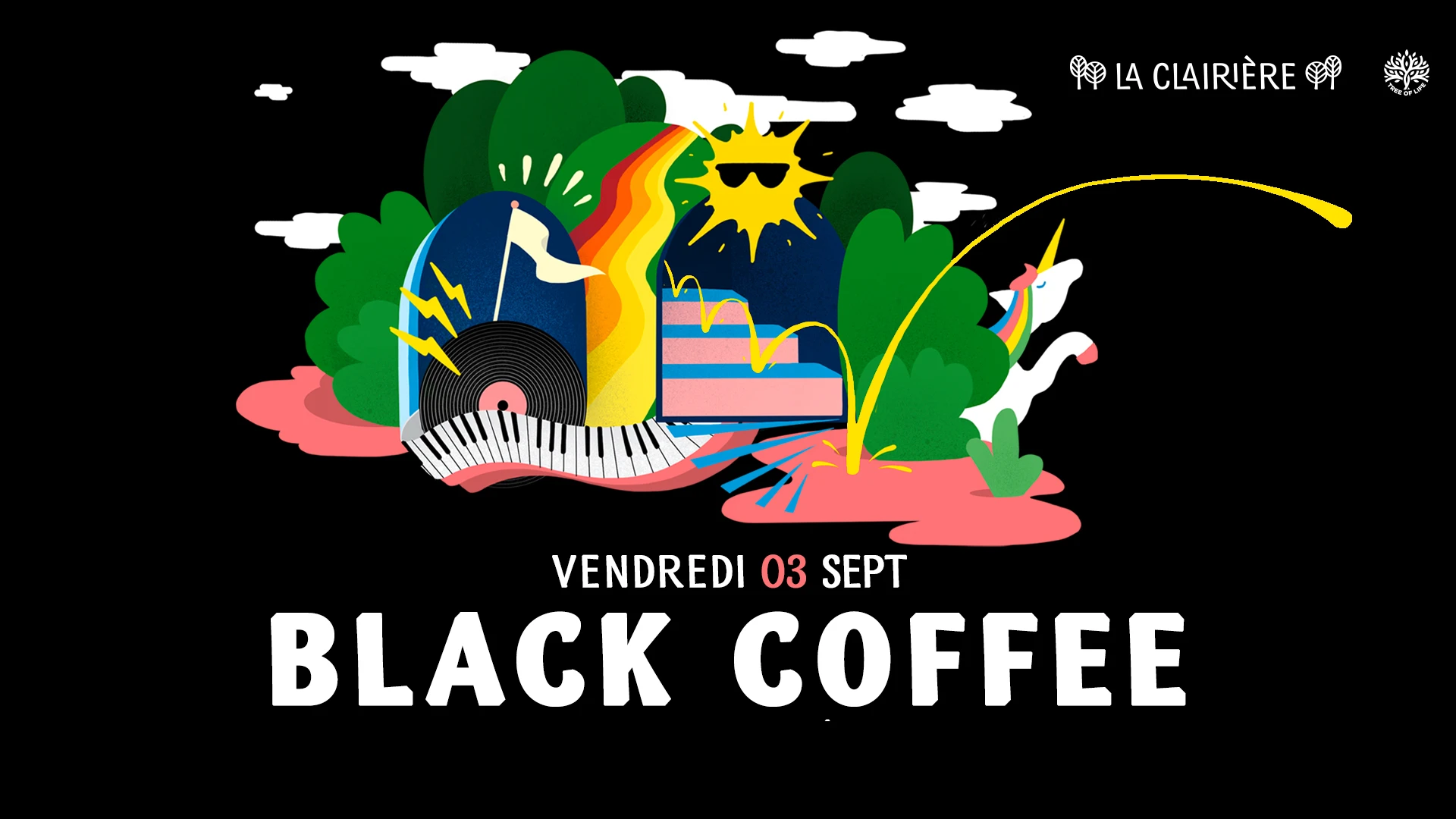 Sold Out ! La Clairière : Black Coffee Cover