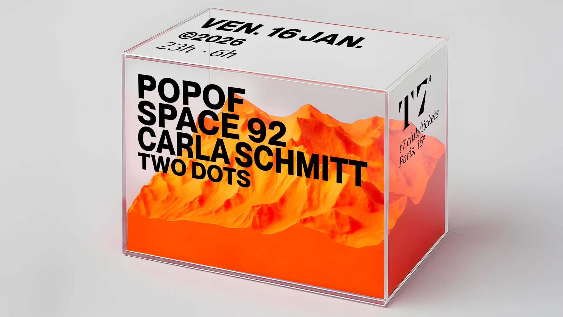 T7 : Popof, Space 92, Carla Schmitt Cover