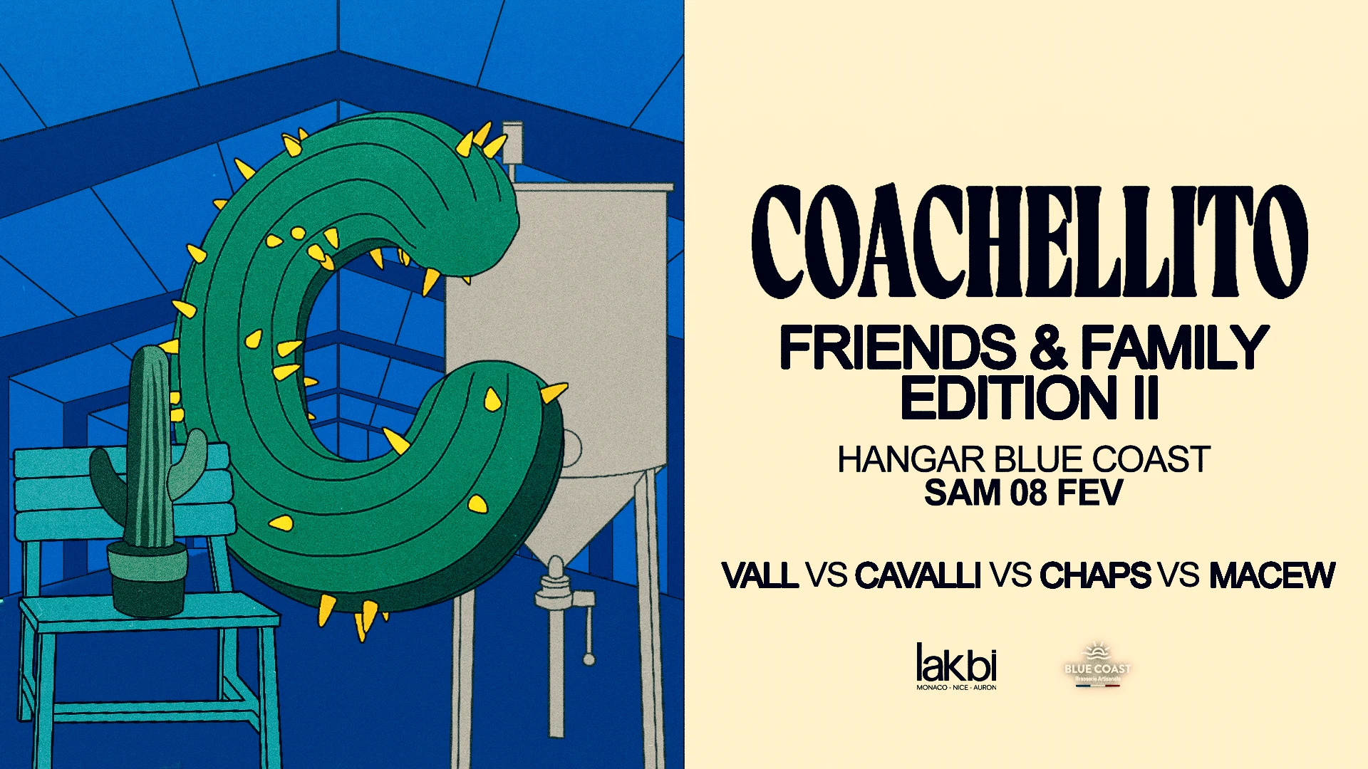 Coachellito Friends & Family Edition II - Blue Coast Cover