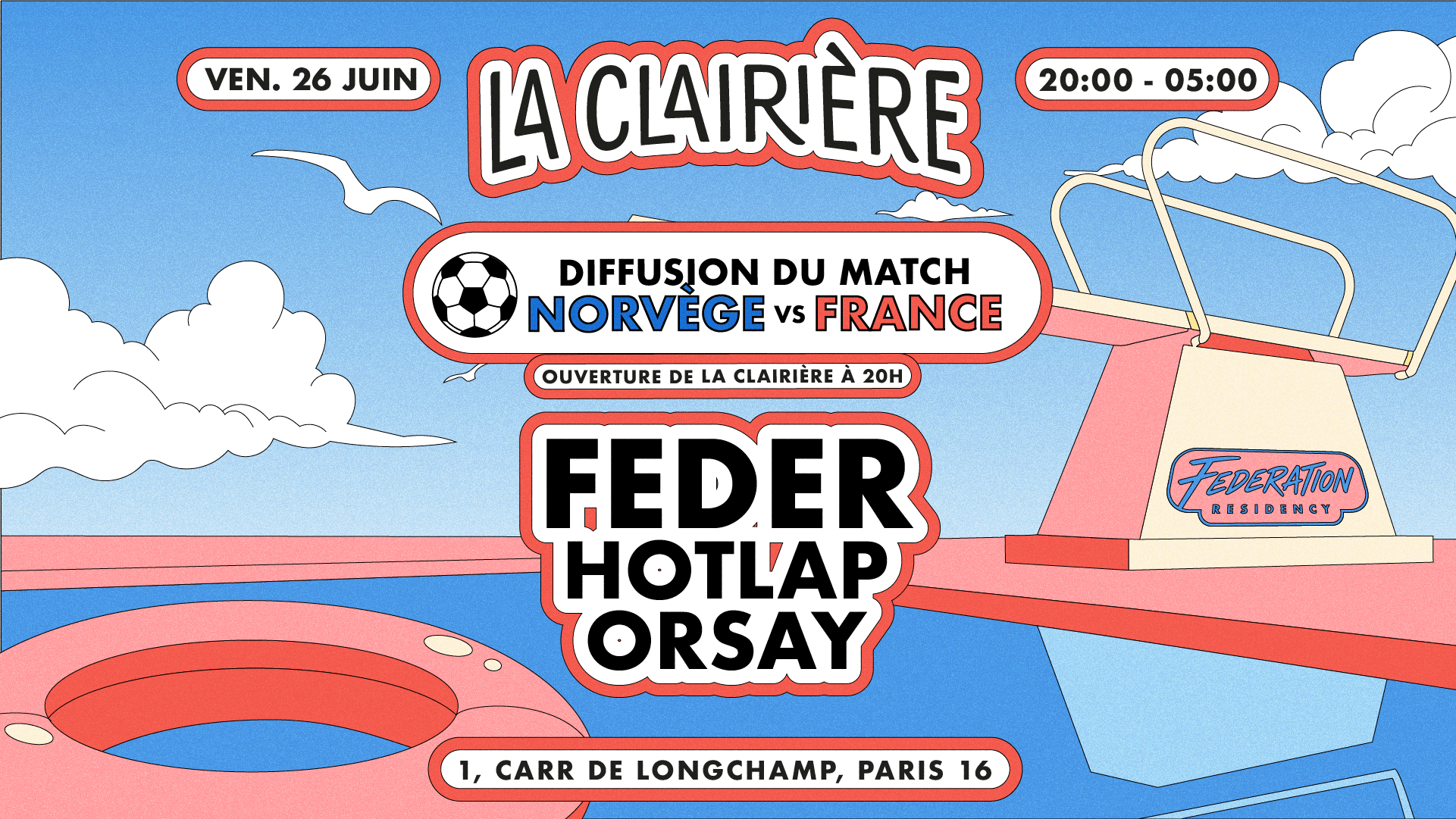 La Clairière X World Cup : France / Norvege + Feder Cover