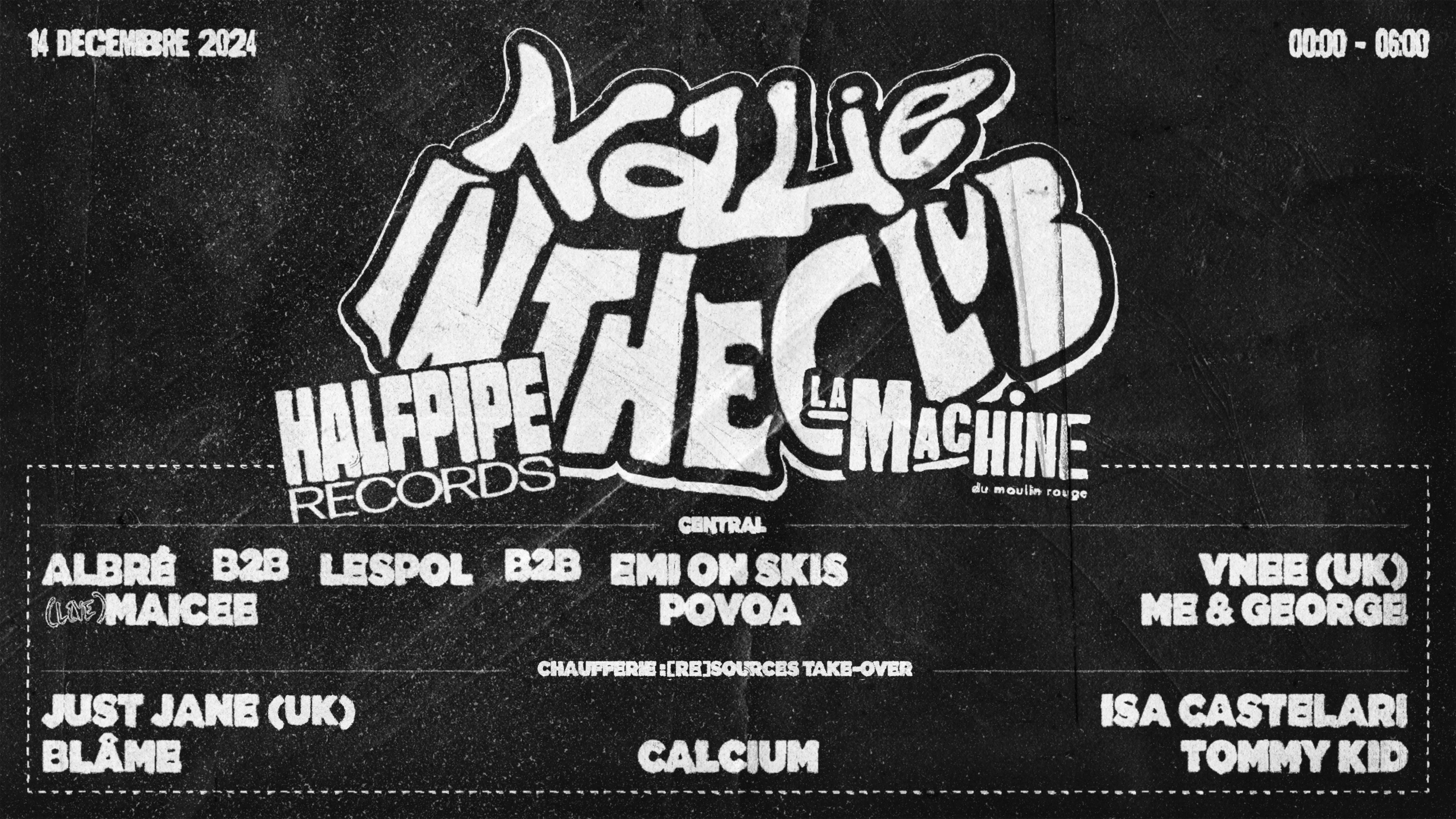 Halfpipe Records - Nollie In The Club Cover