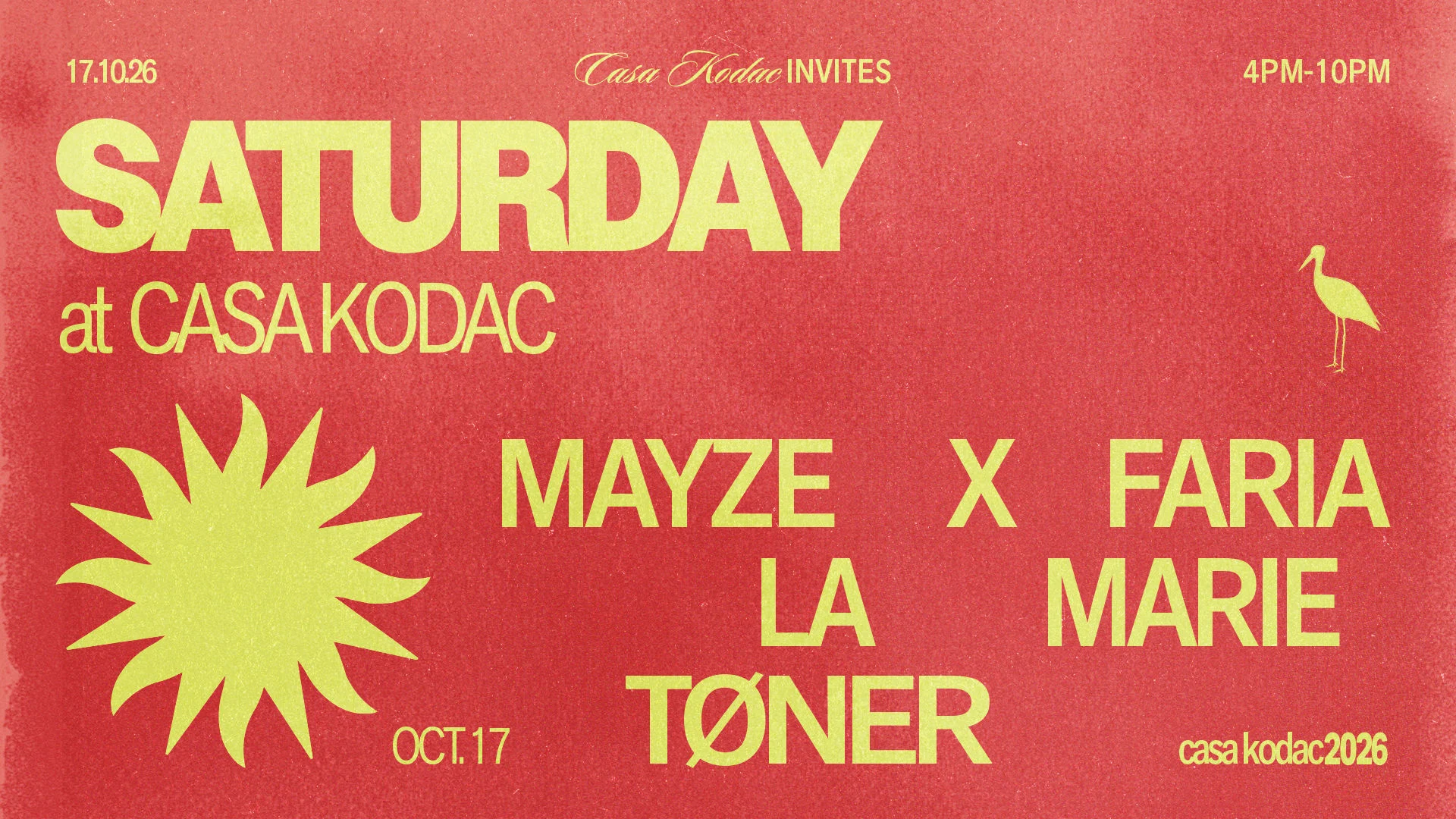 Casa Kodac - 17.10.26 Cover