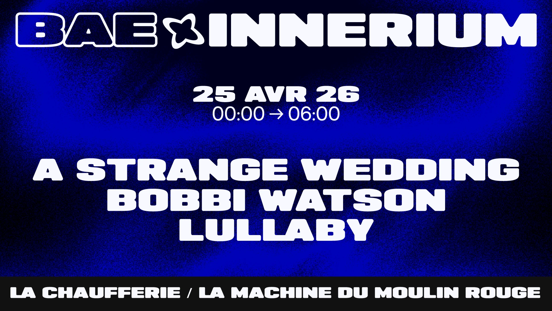 Bae Party Présente Innerium Avec A Strange Wedding & More Cover