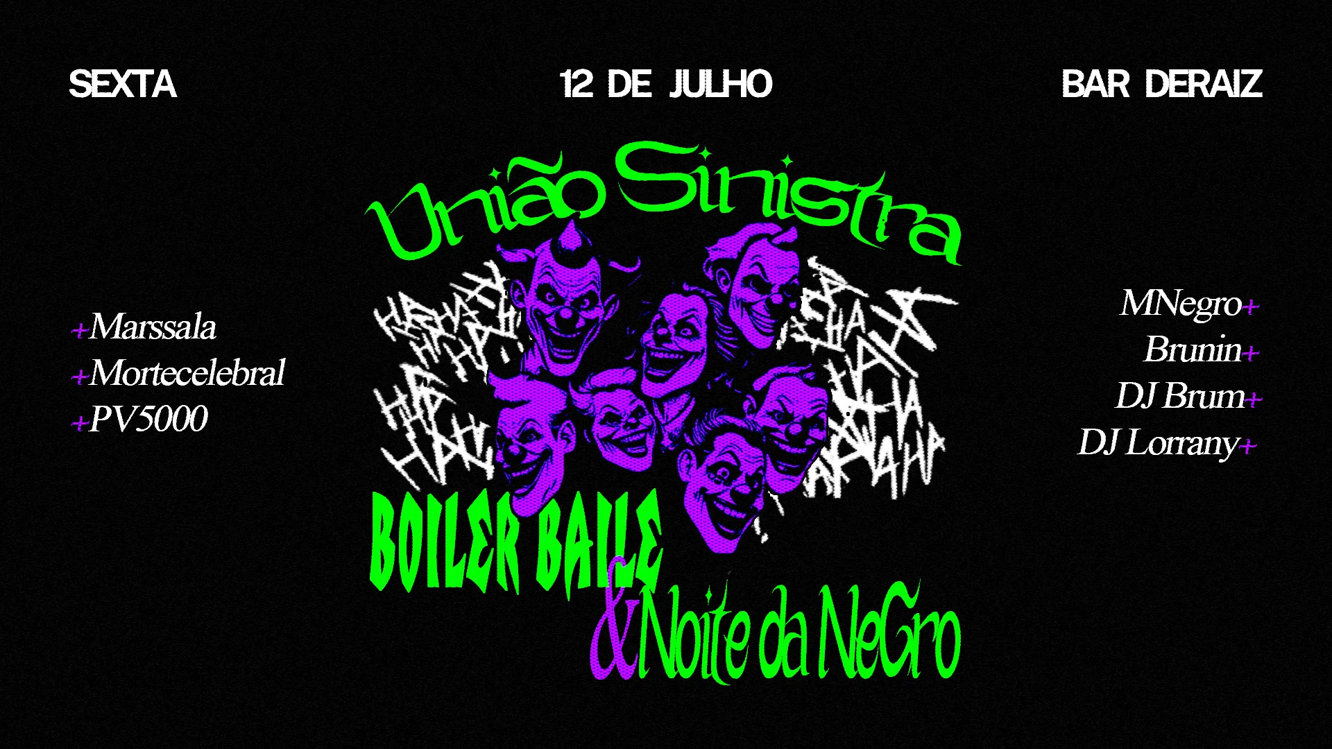 Conexão Sinistra: Boiler Baile X Noite Da Negro Cover