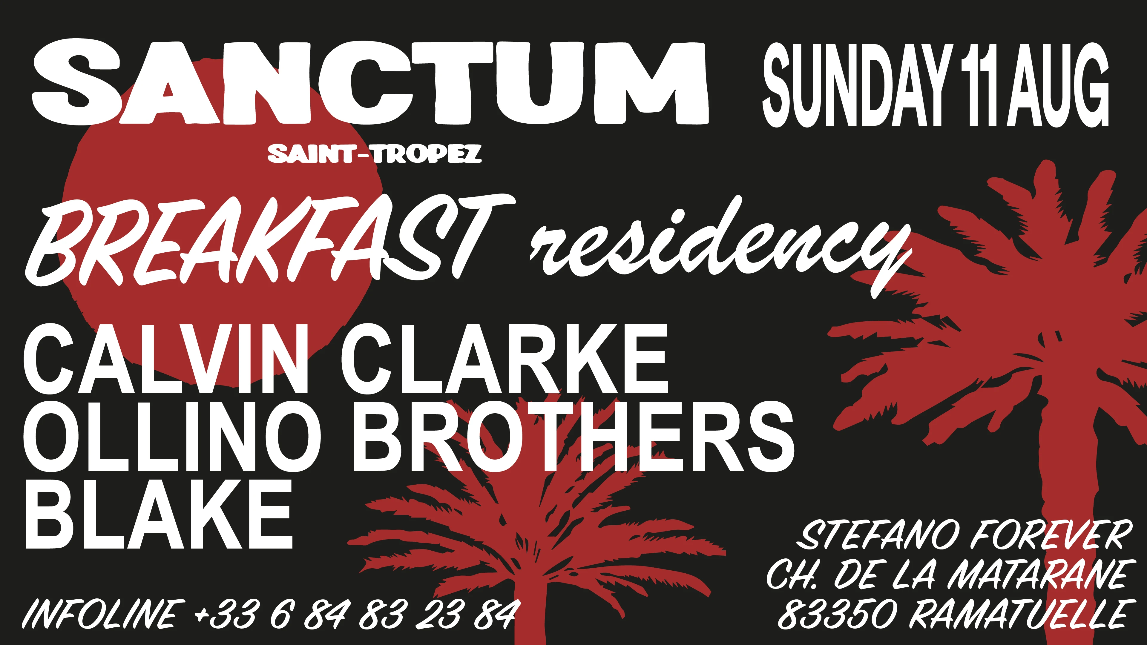 Sanctum Club: Breakfast Residency / Calvin Clarke, Ollino... Cover