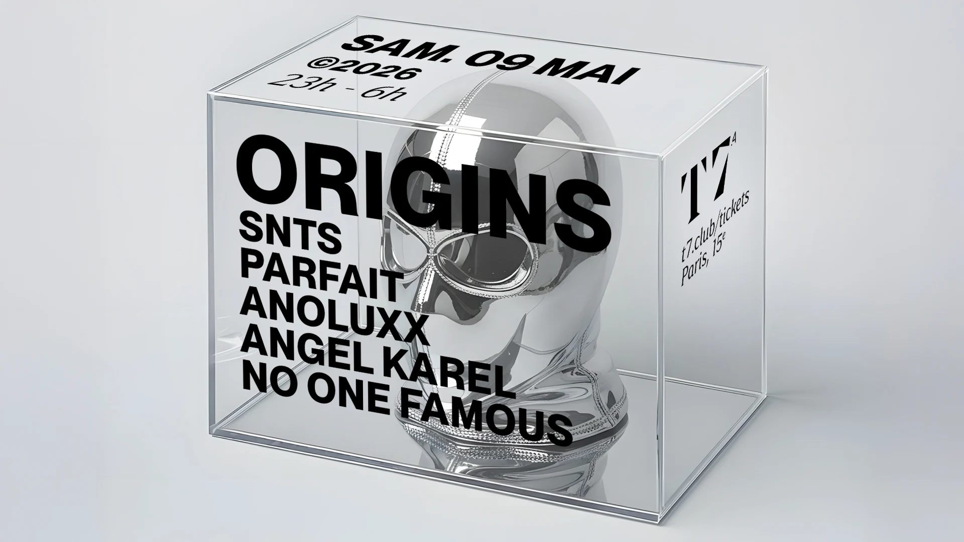 T7 X Origins : Snts, Parfait, Anoluxx, No One Famous Cover