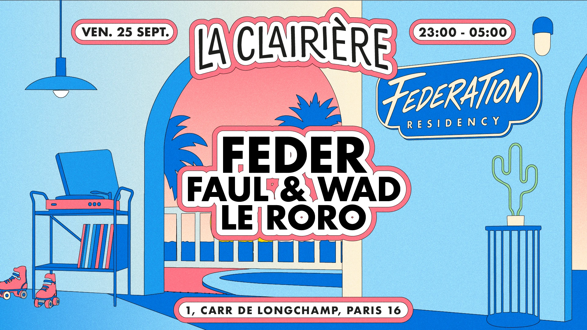 La Clairière : Feder, Faul & Wad, Le Roro Cover