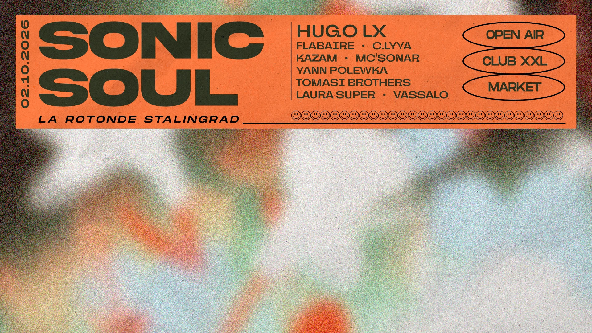 Sonic Soul · Open Air & Club: Hugo LX, Kazam, C.Lyya & More Cover