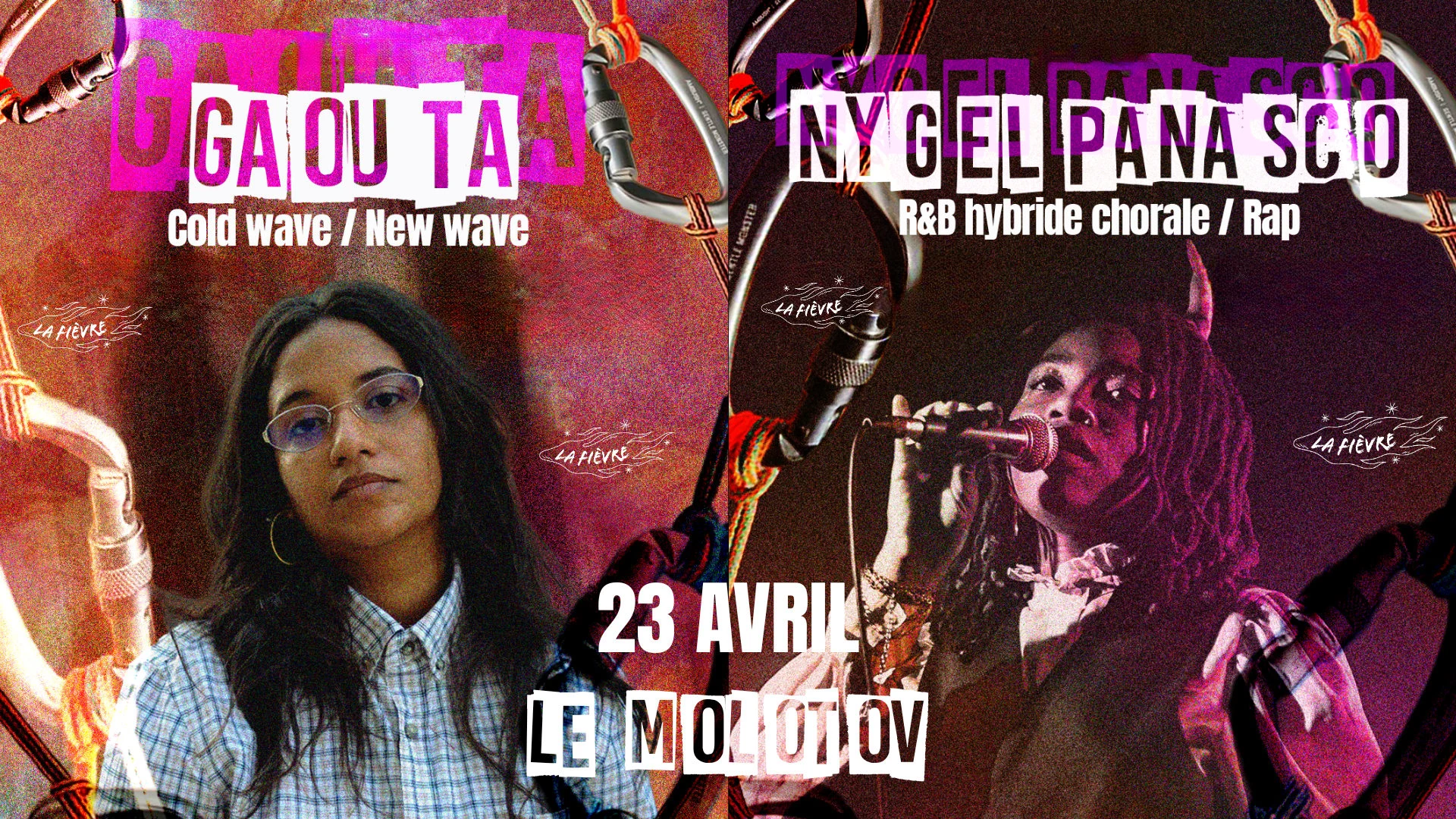 La Fièvre Live : Gaouta + Nygel Panasco Cover
