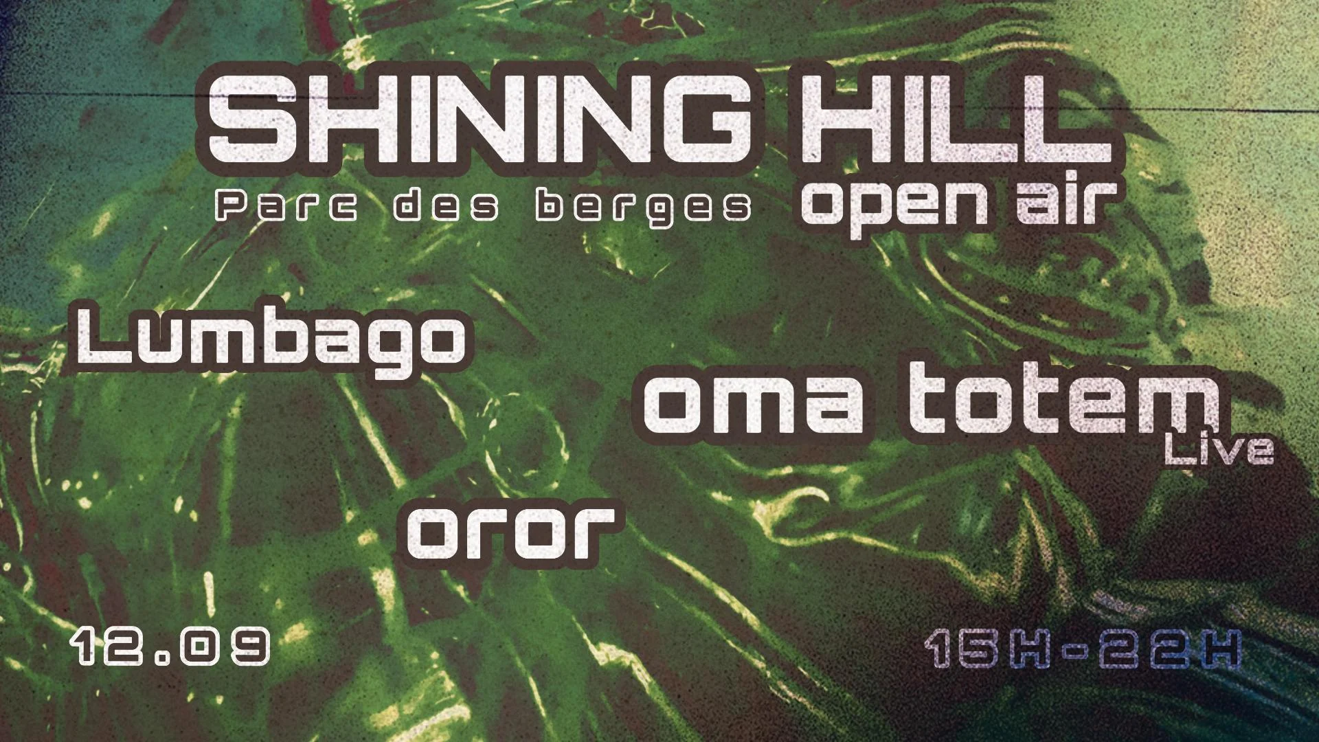 ✺ Open Air ✺ Shining Hill @ Parc Des Berges Cover