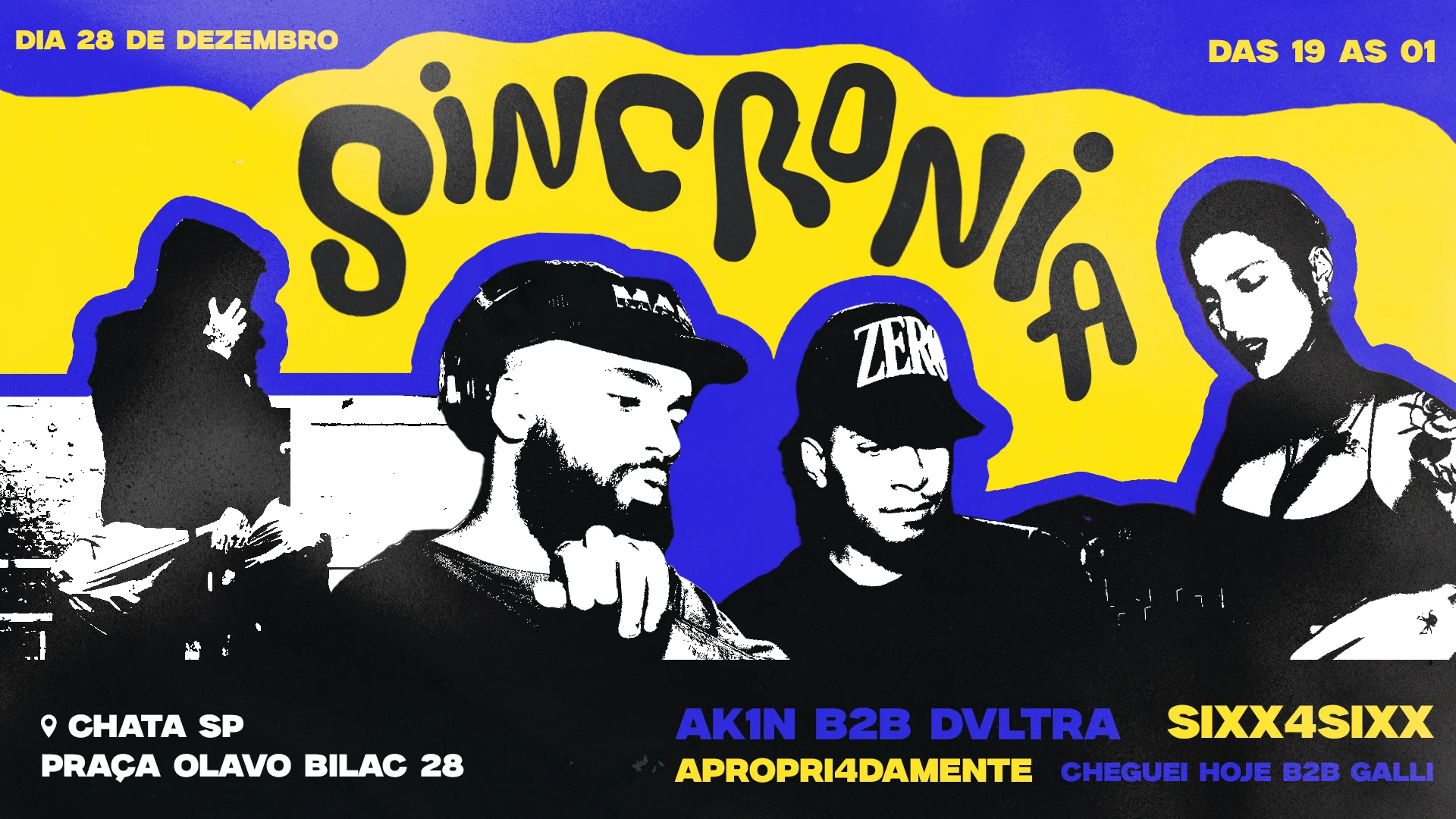 Sincronia Convida Apropriadamente & Sixx4sixx Cover