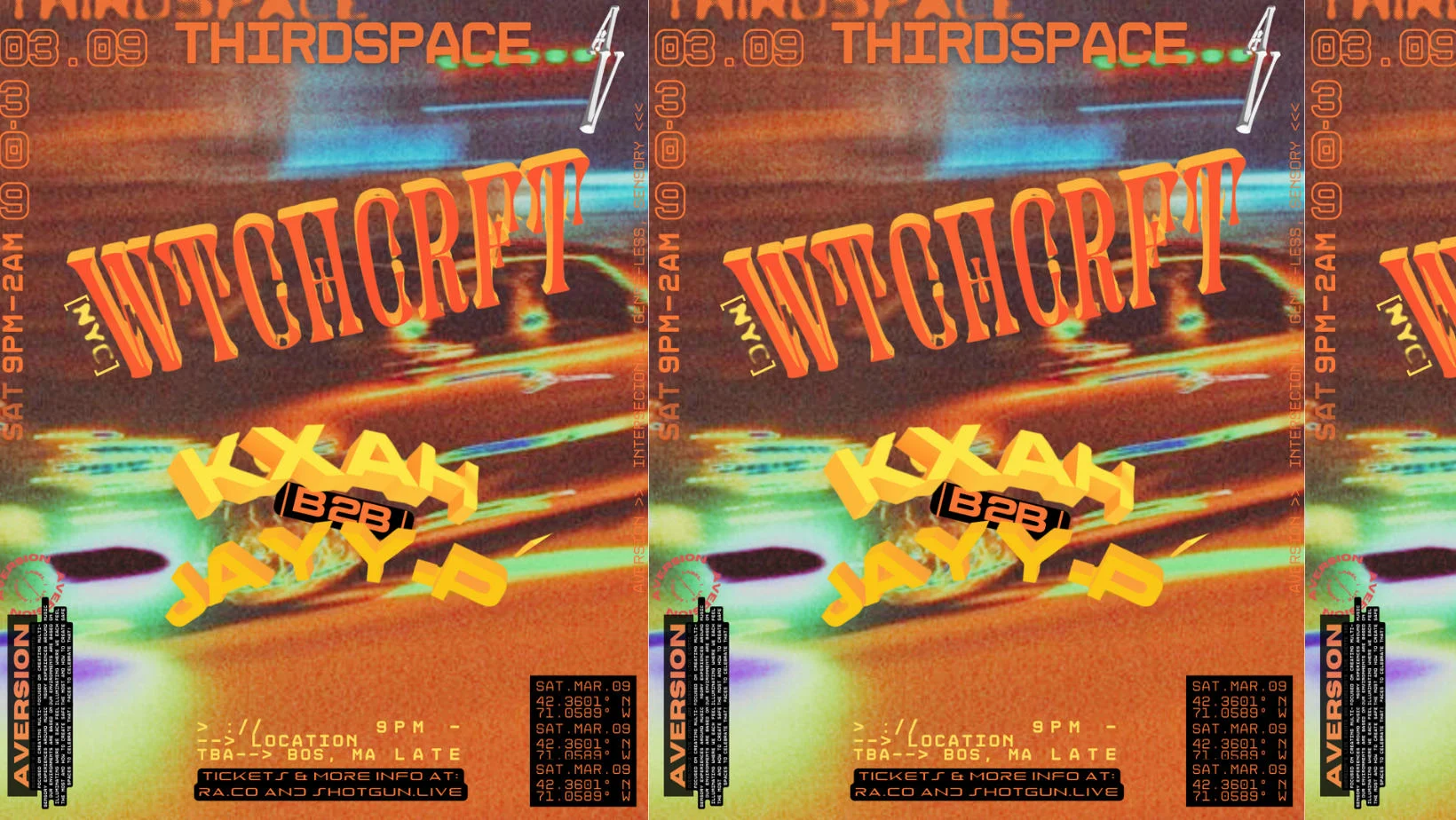 [Aversion] Thirdspace: Wtchcrft / Kxah B2b Jayy-P Cover