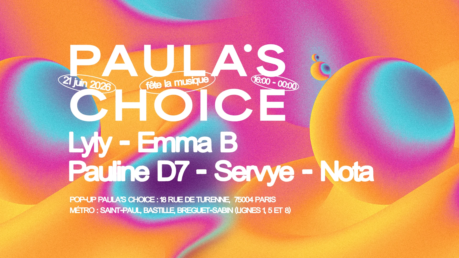 Paula's Choice X La Java : Emma B, Nota, Pauline D7 & More Cover