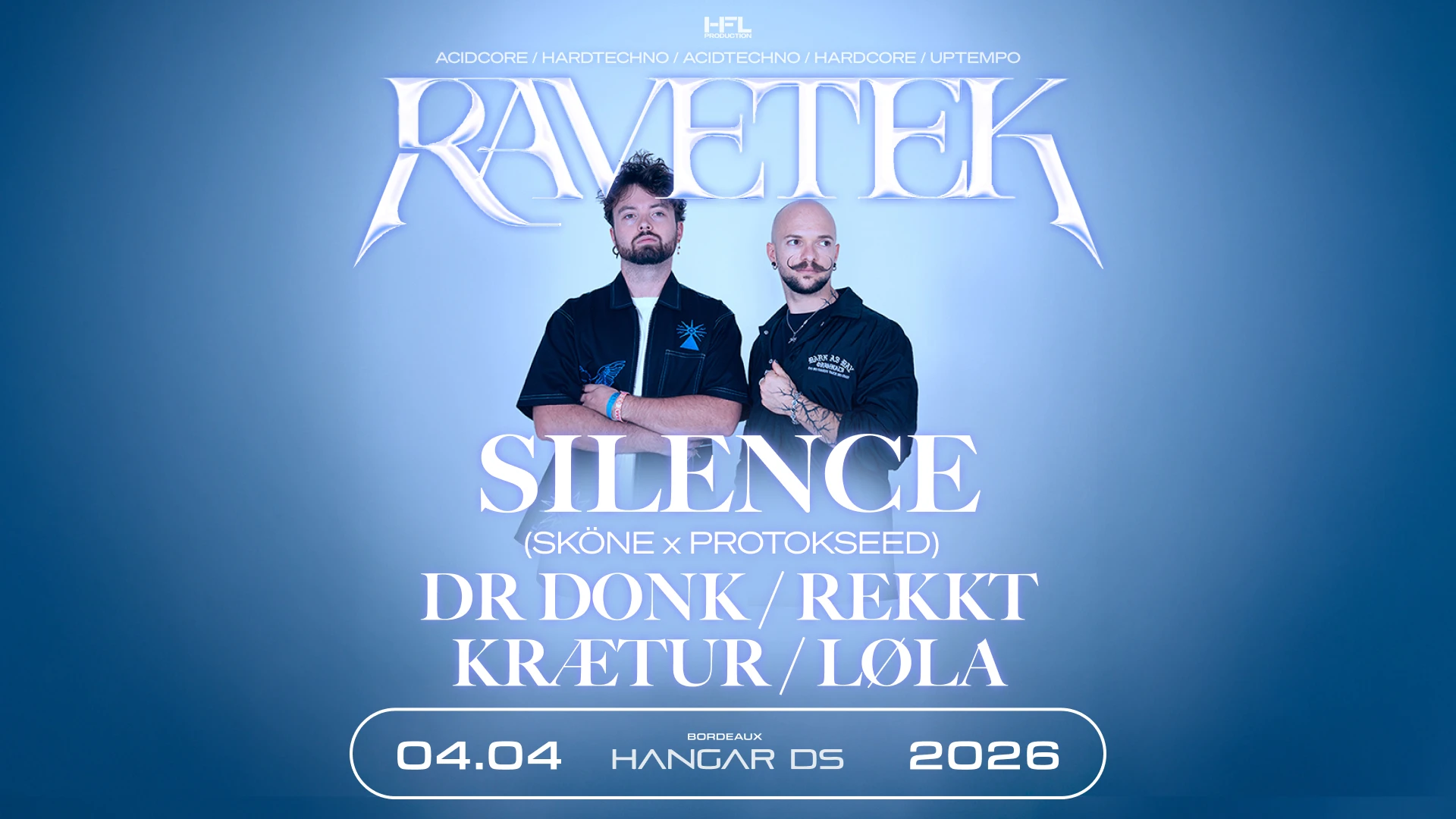 Ravetek // Silence - Dr Donk - Rekkt - Kræture - Løla Cover