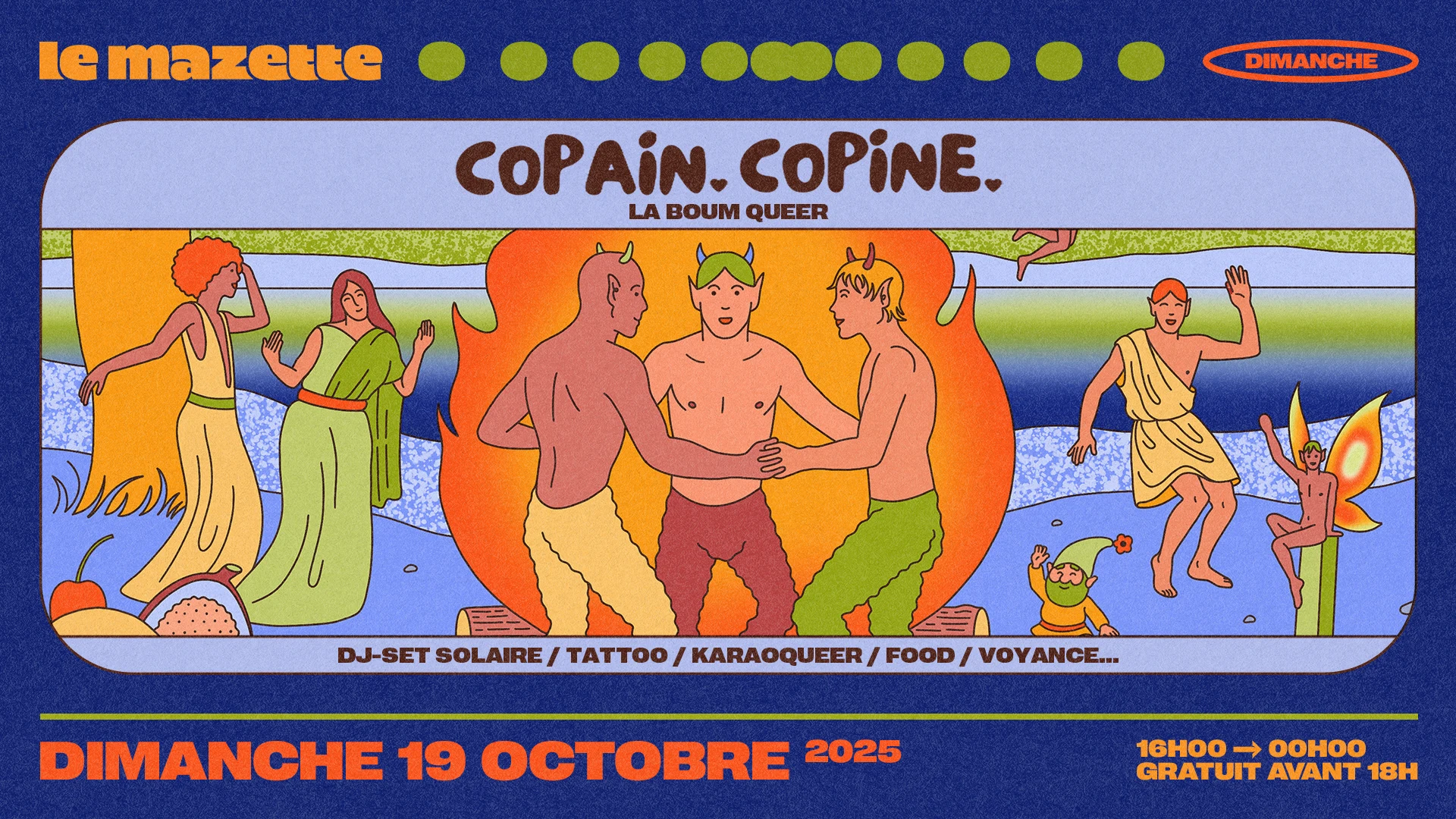 La Copain-Copine - Boum Queer & Karaoké Cover