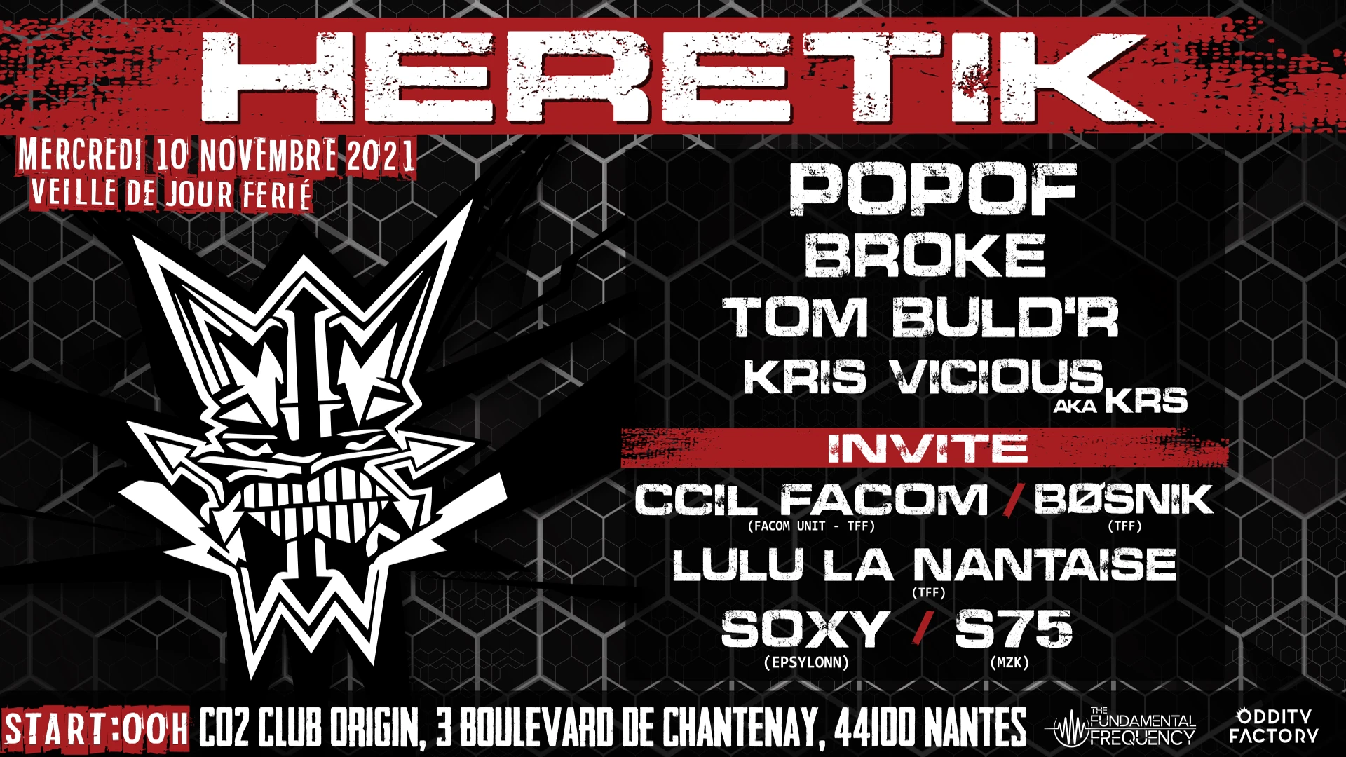 Heretik Invite Cover