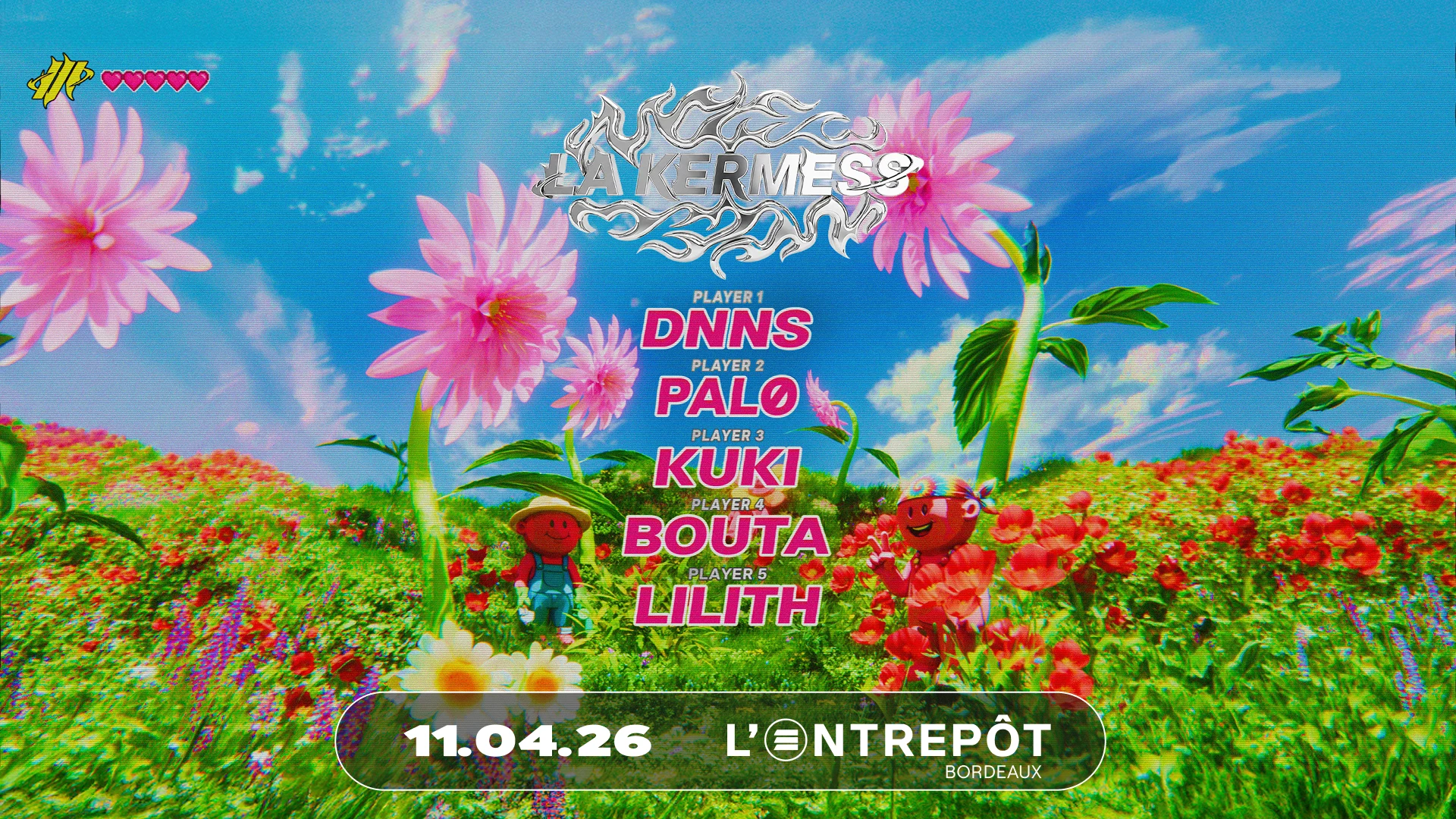 La Kermess Spring // Dnns - Palø - Kuki - Bouta - Lilith Cover