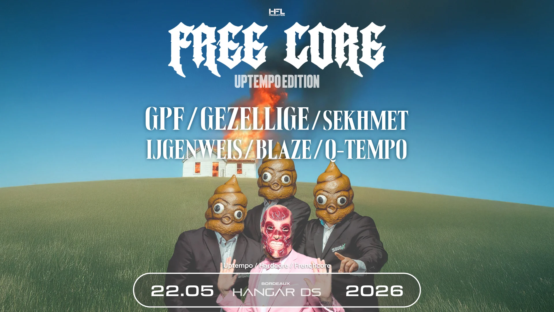 Freecore : Uptempo Edition // Gpf - Gezellige - Sekhmet - .. Cover
