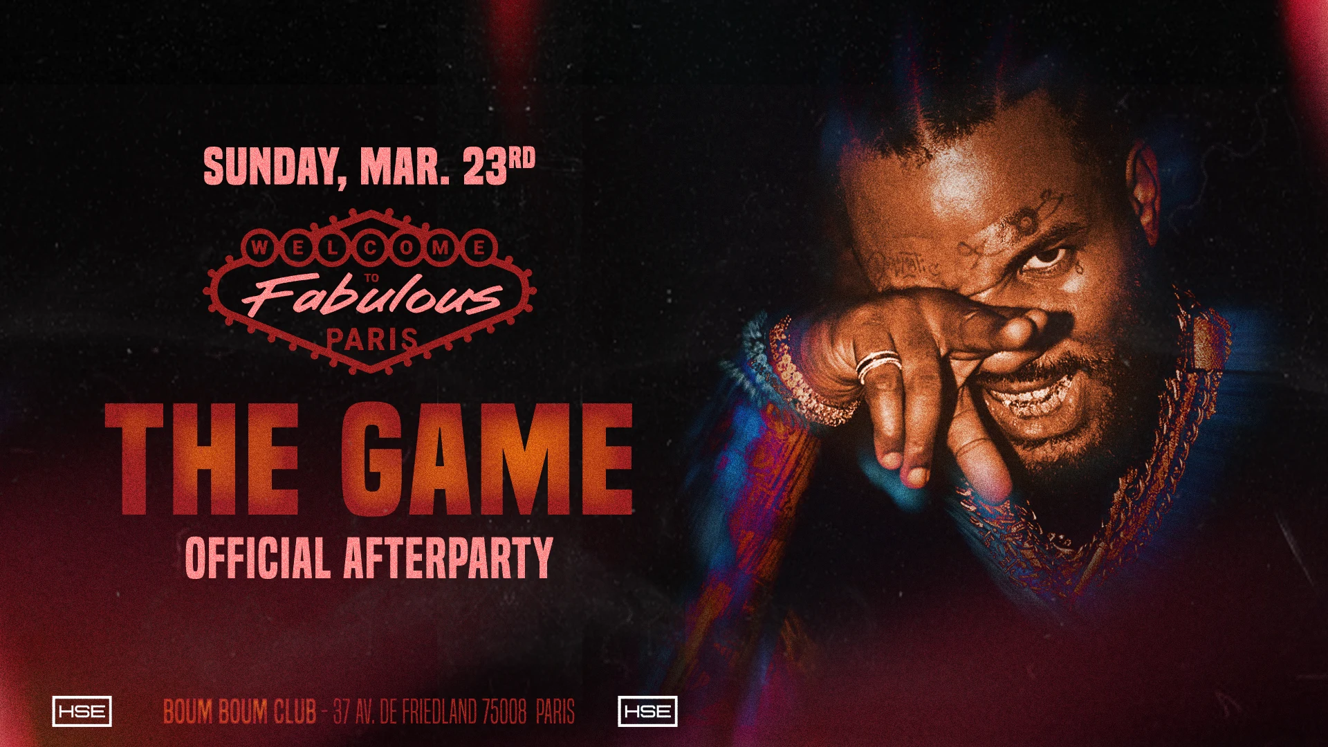 The Game After Party Fabulous - Sunday 23rd @Boum Boum Cover
