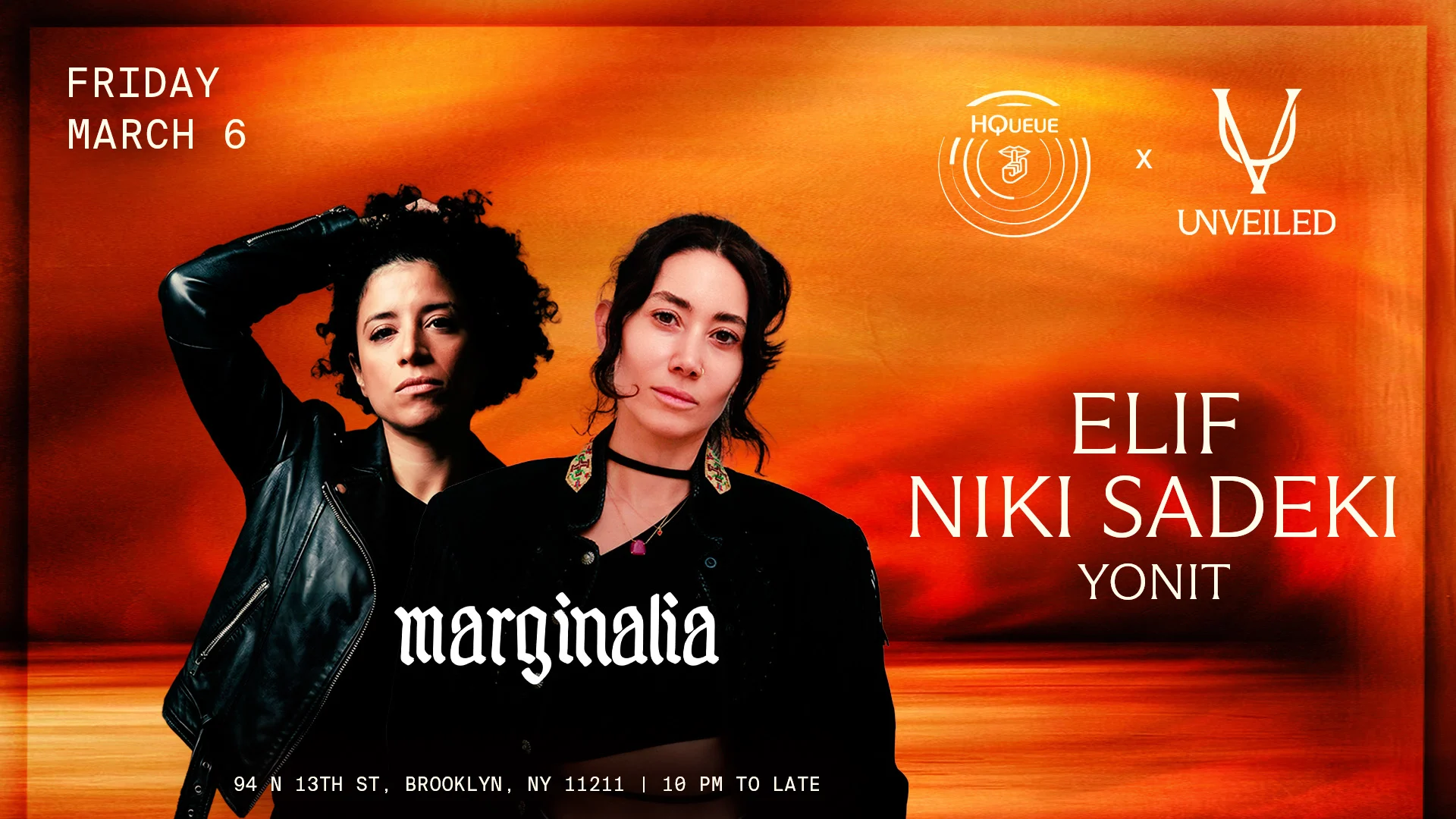 Hqueue: Marginalia Showcase W/ Elif & Niki Sadeki Cover