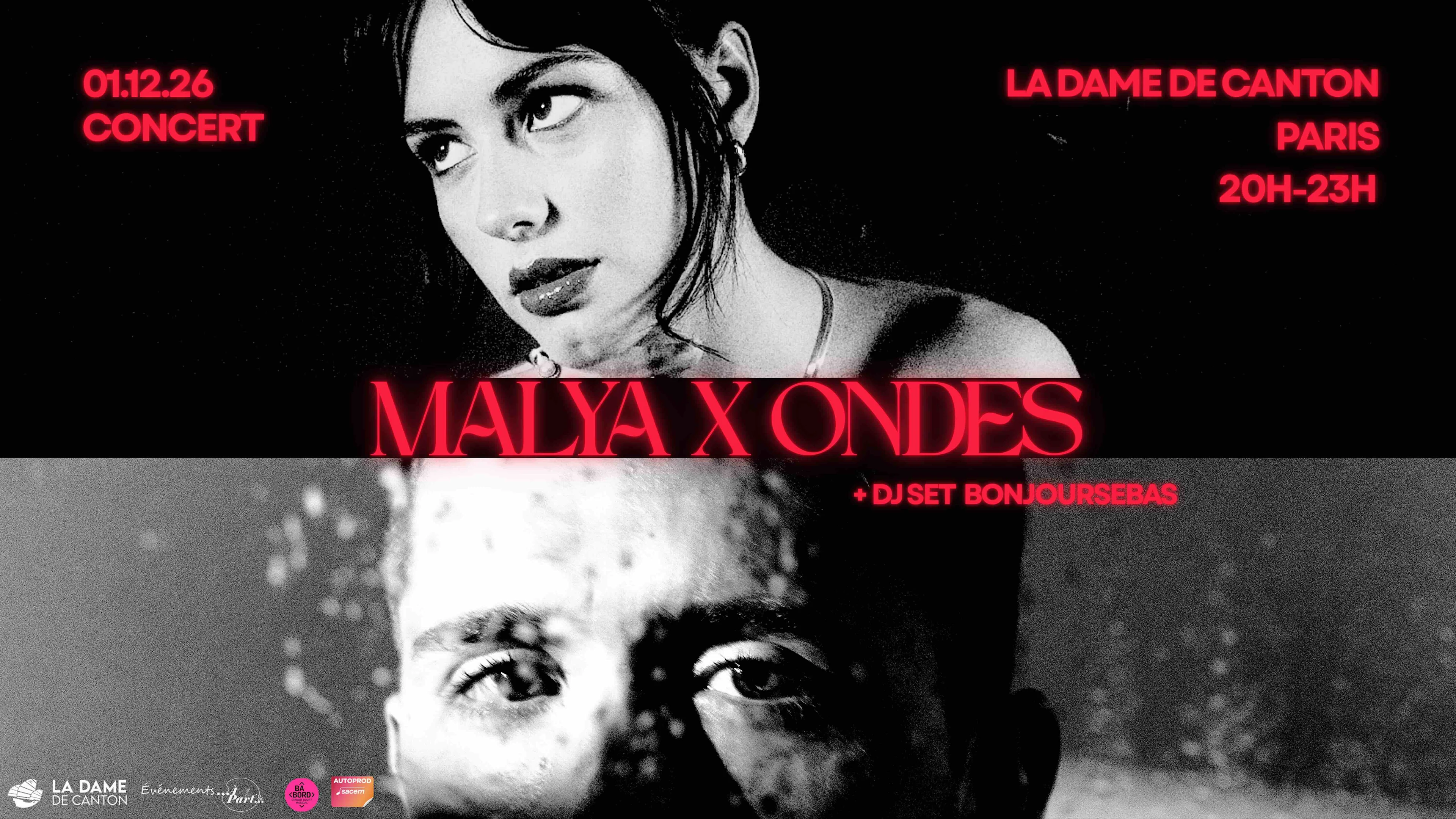 Ondes X Malya X Bonjourseb / Dj Set Cover