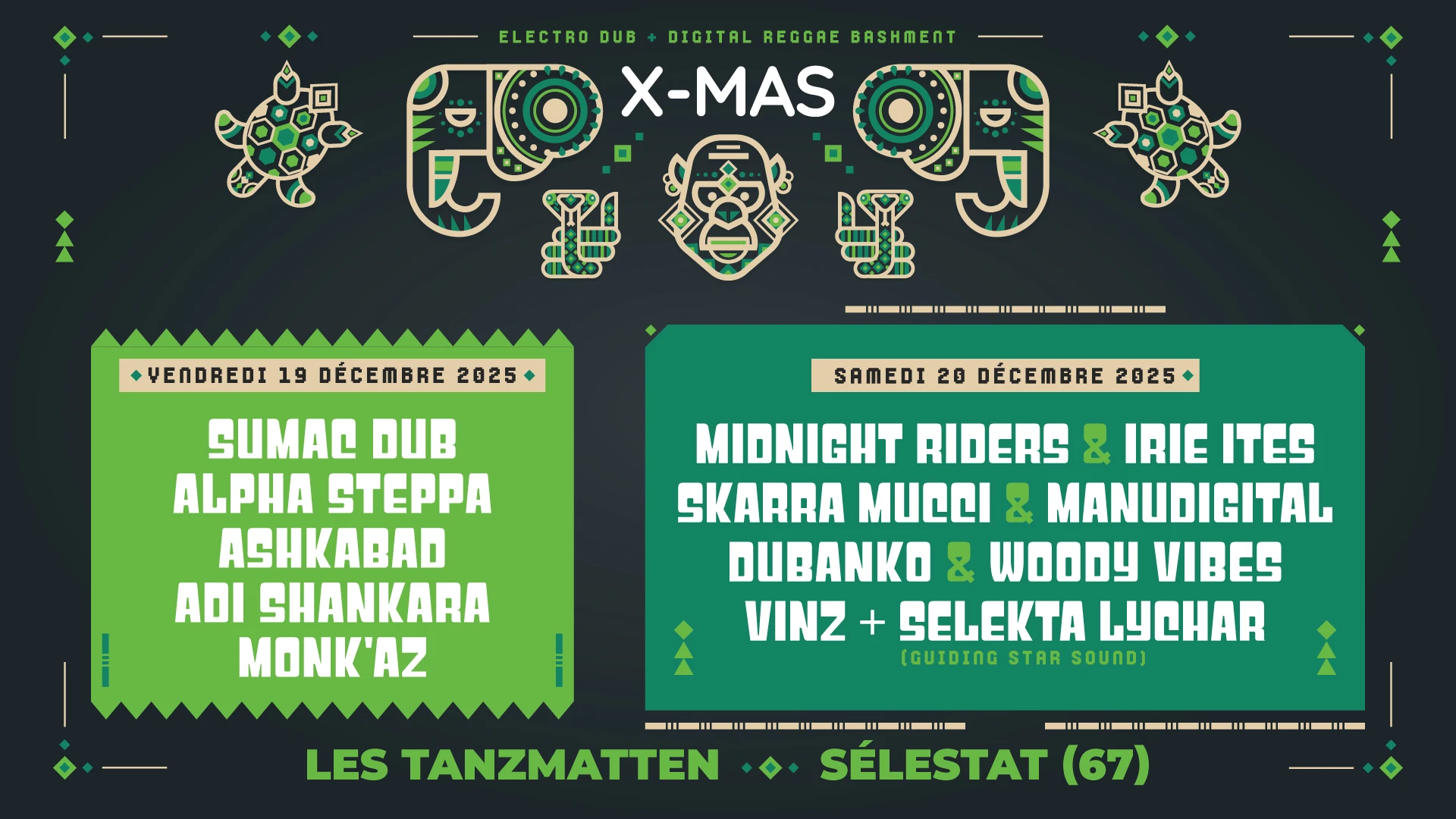 X-Mas Party 19 & 20 Décembre 2025 Cover