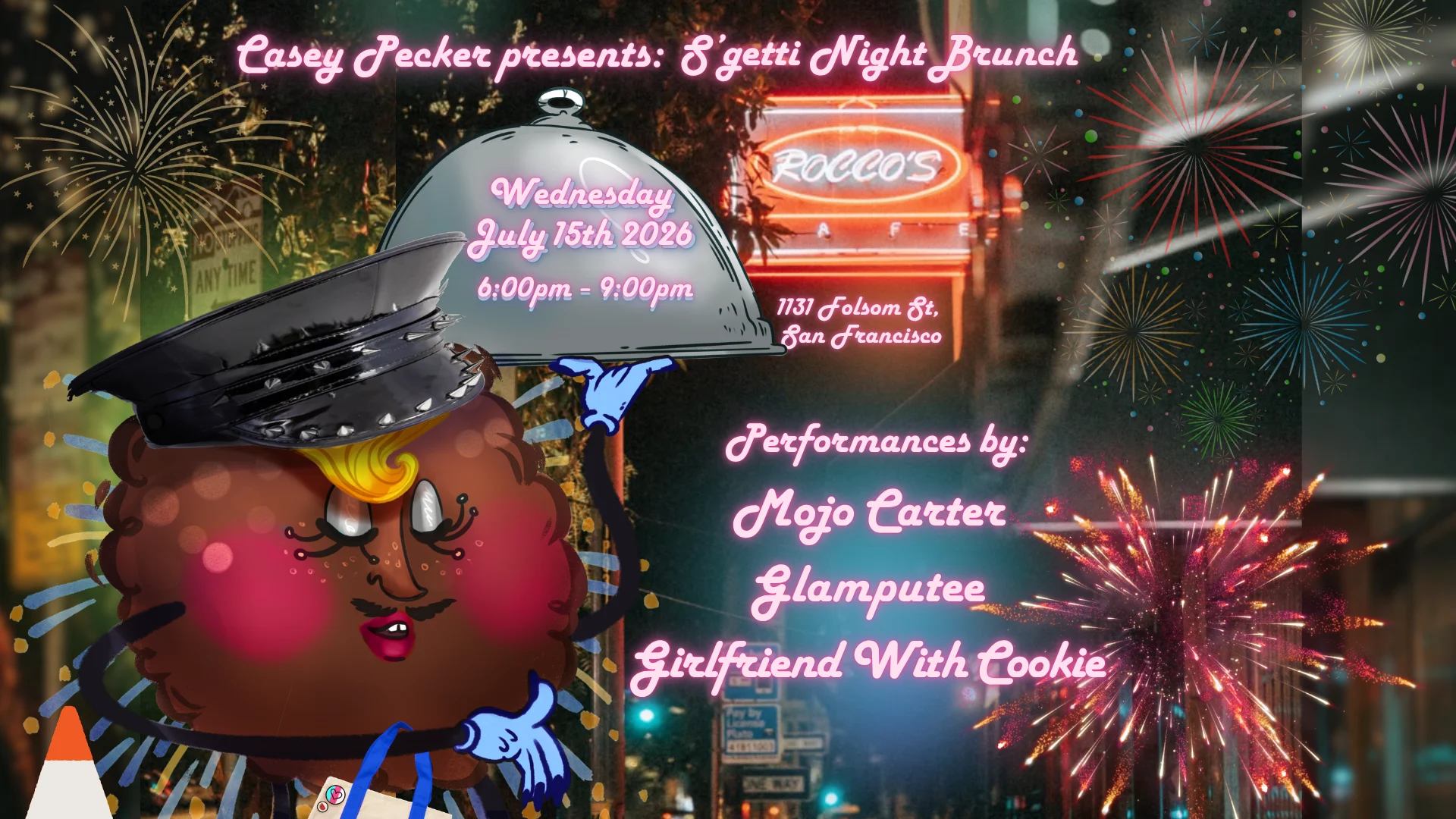 July S’Getti Night Brunch Cover